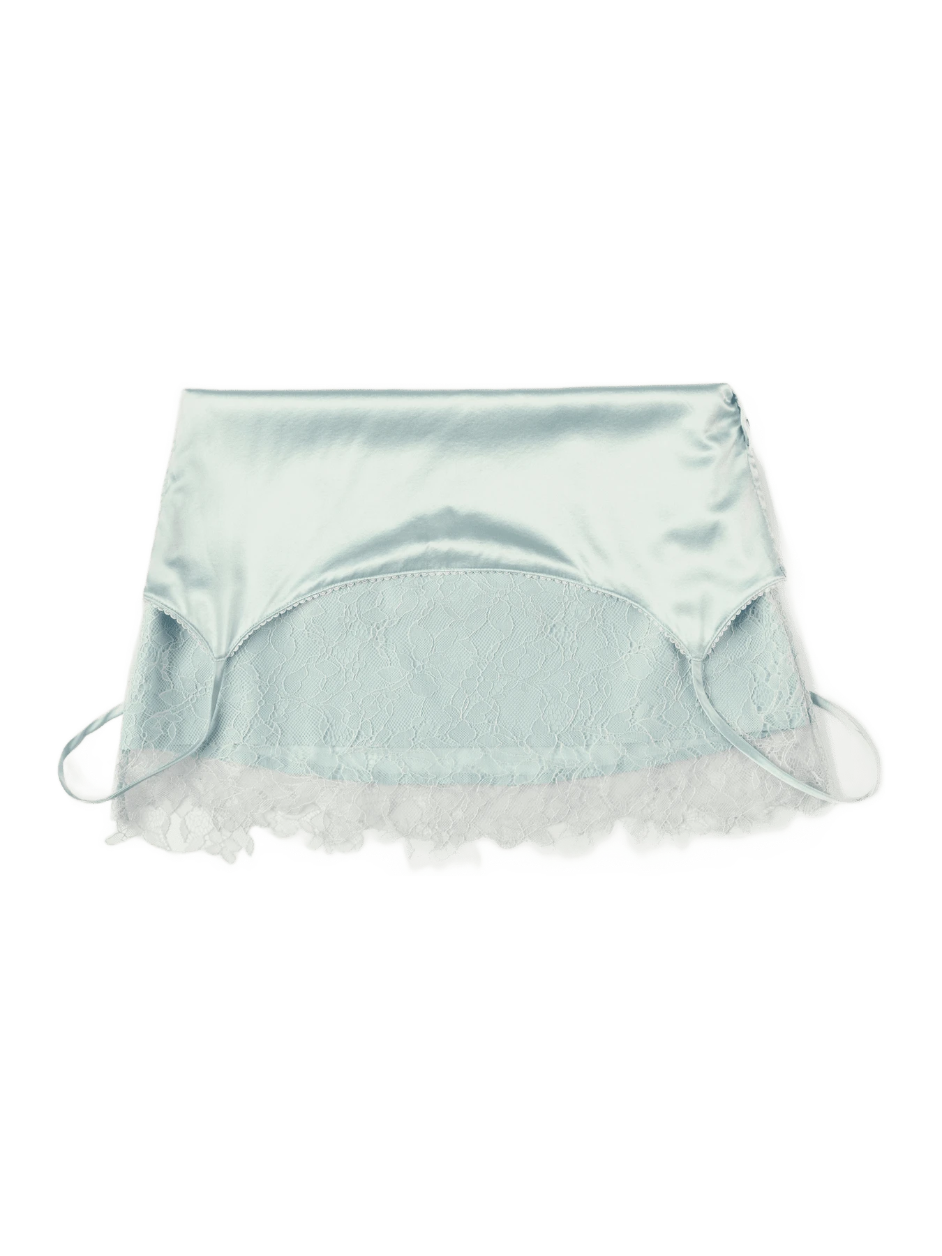 Fancì Club Liquid Silk Mini Skirt