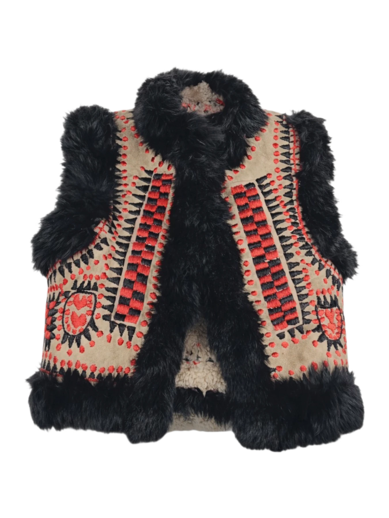AQL&NAFS Lolaka Handmade Afghan Vest