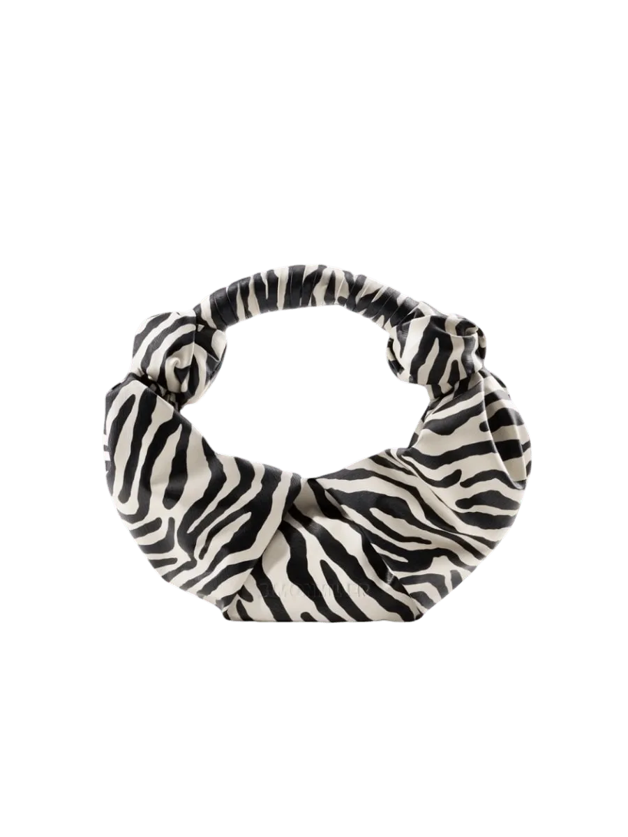 Simon Miller Lopsy Bag in Zebra Trip