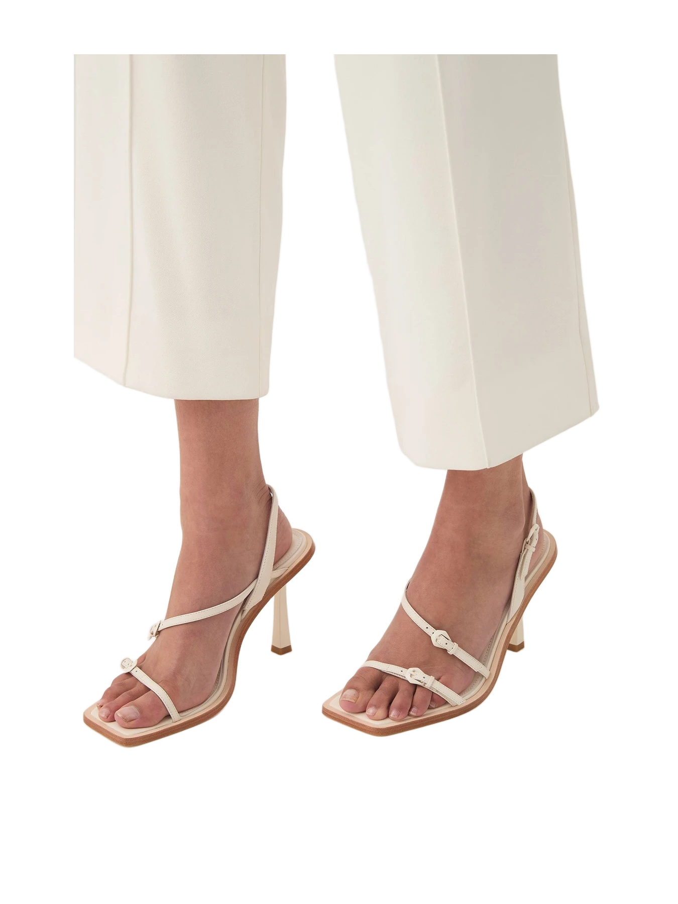 Aje Lorelai Strappy Buckle Heel
