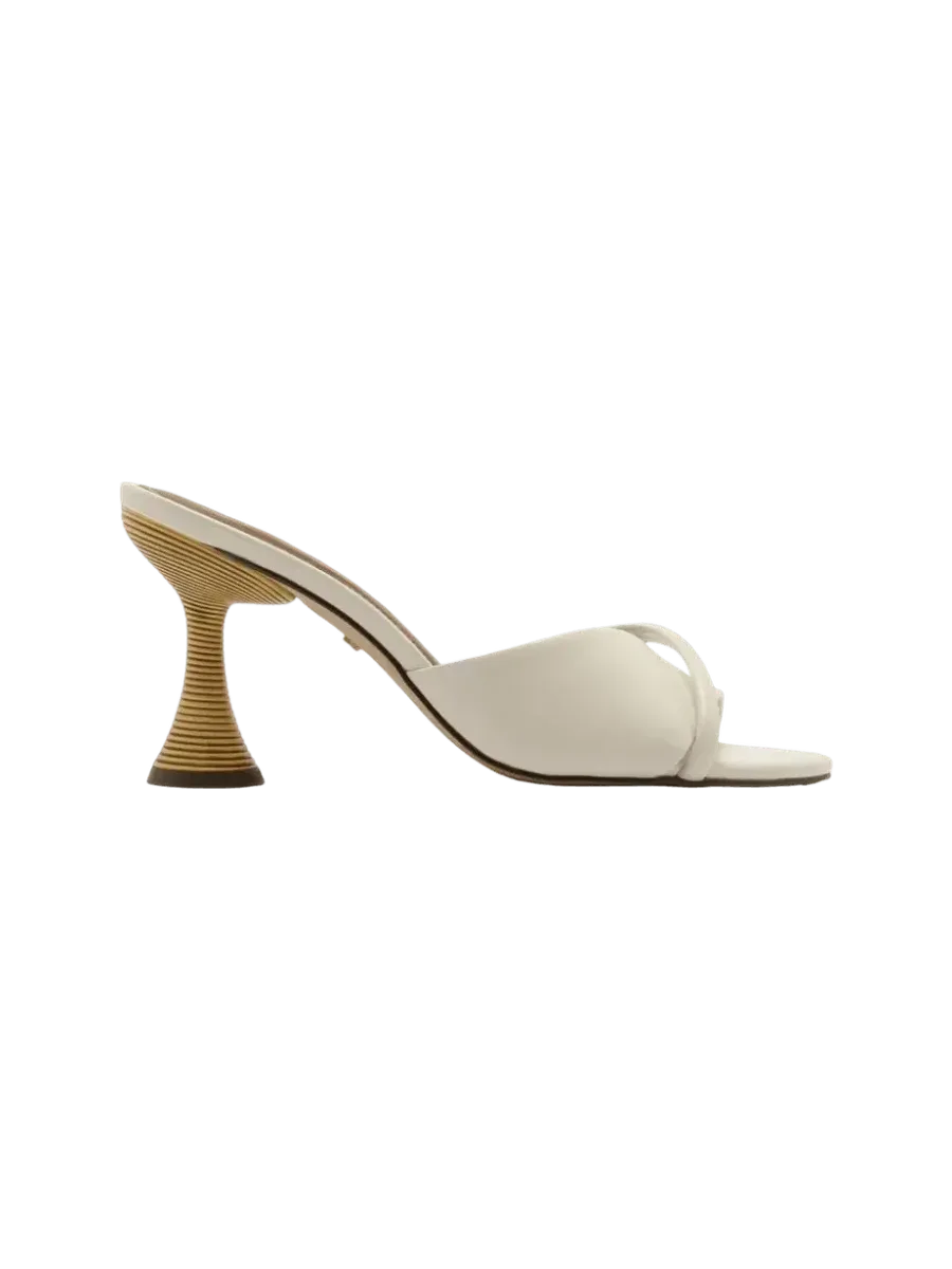 Luca High Stiletto Leather Sandal