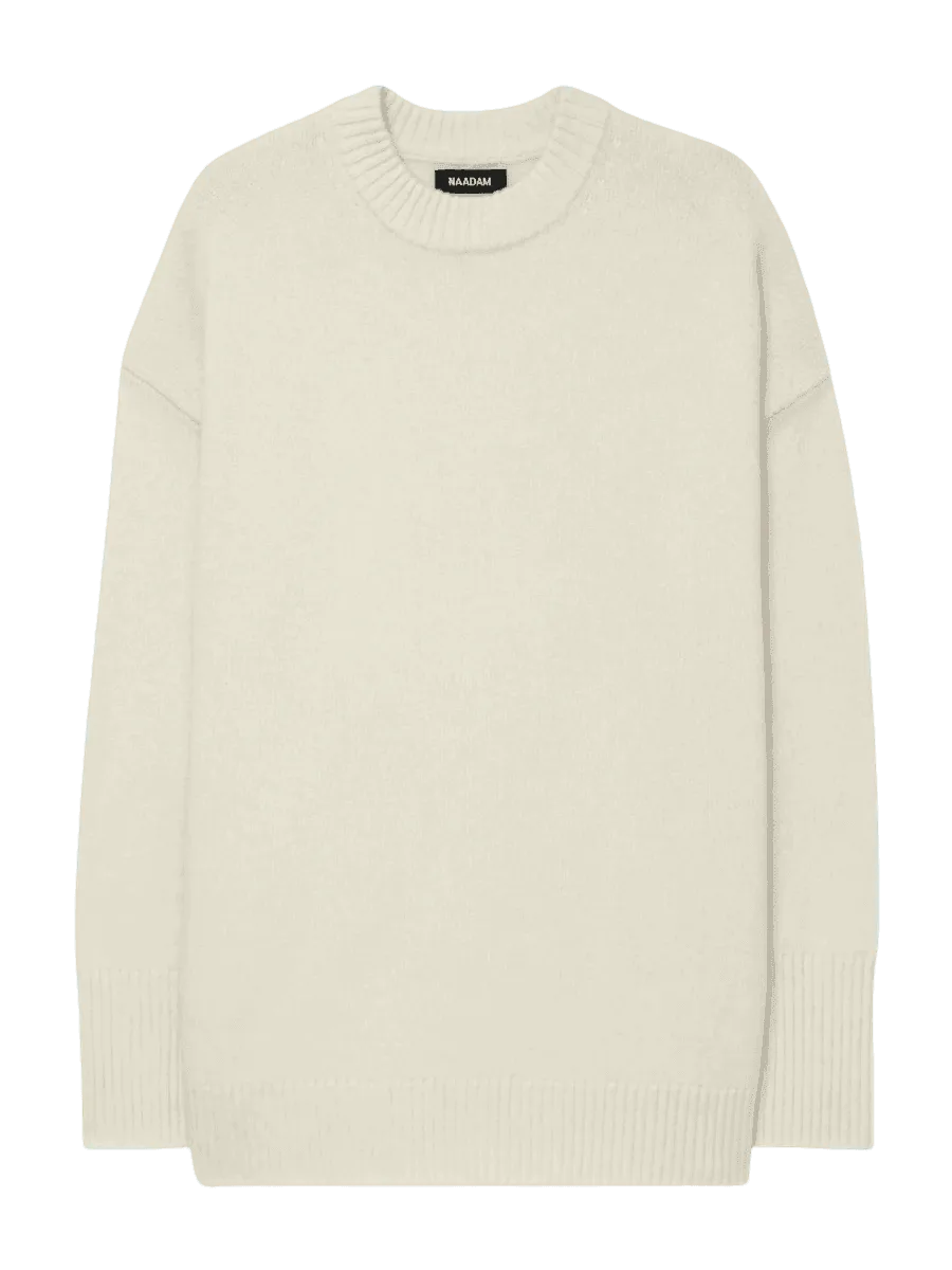 Naadam Luxe Cashmere Oversized Crewneck Sweater