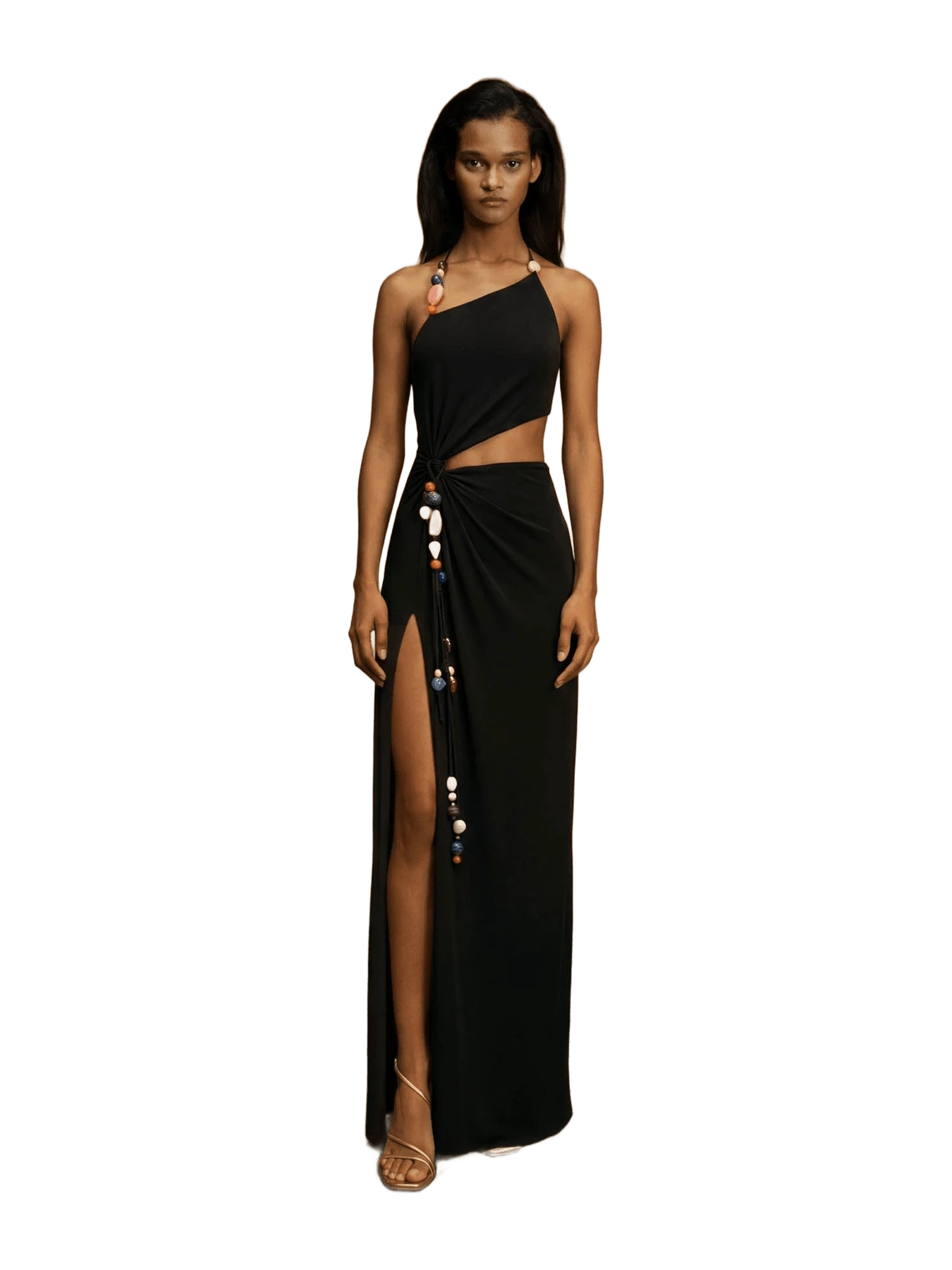 Cult Gaia MACIE GOWN - BLACK