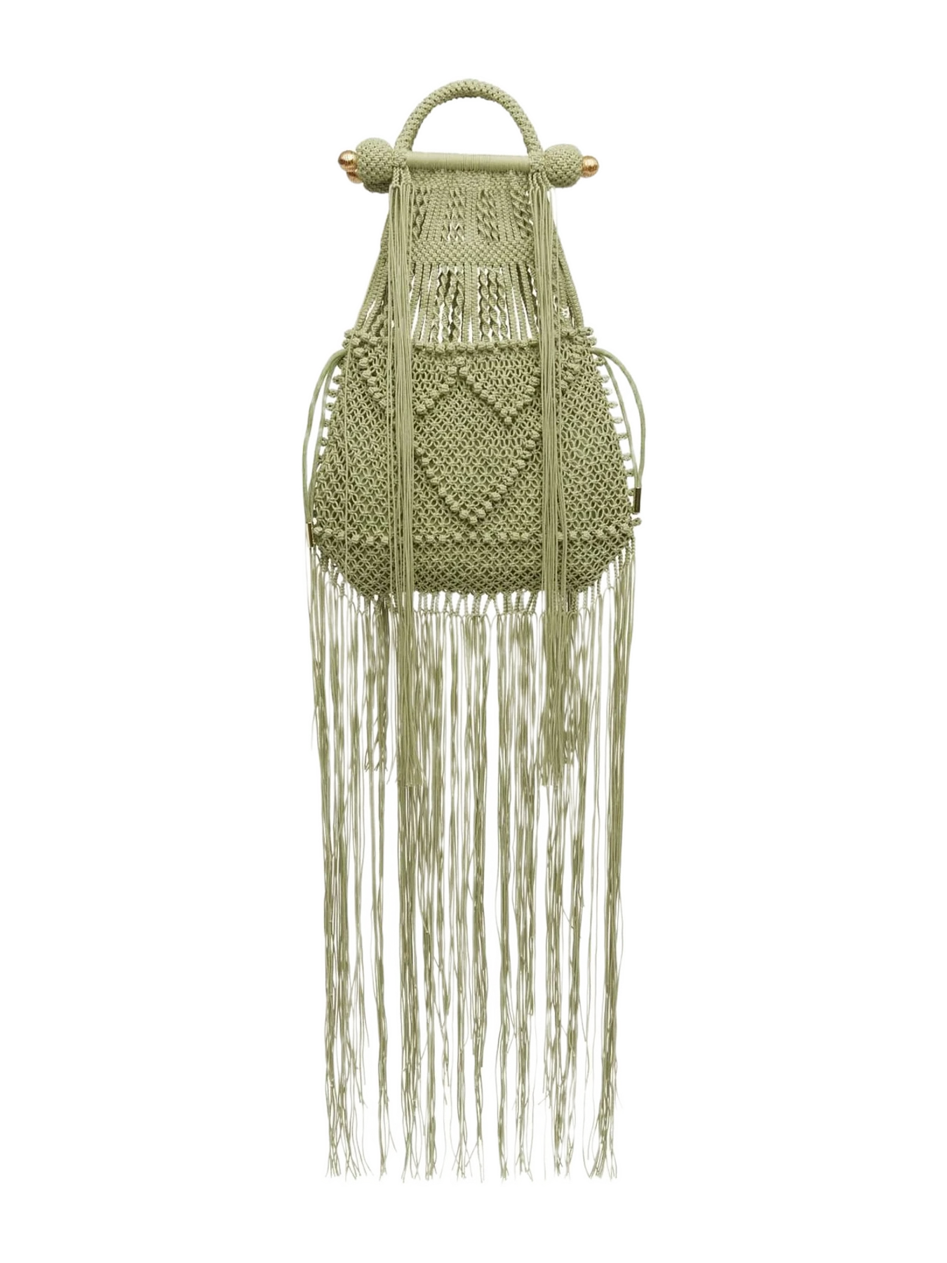 Alémais MACRAME FRINGE BAG