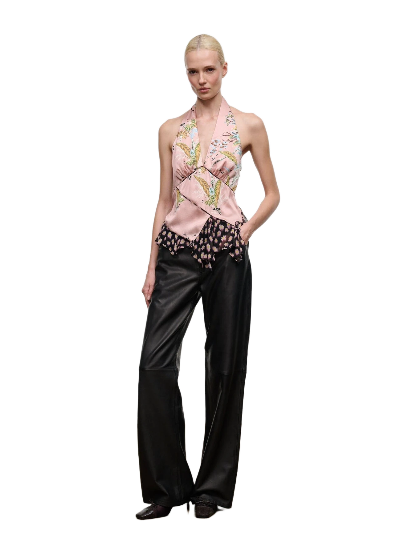 Staud Maeva Silk Top