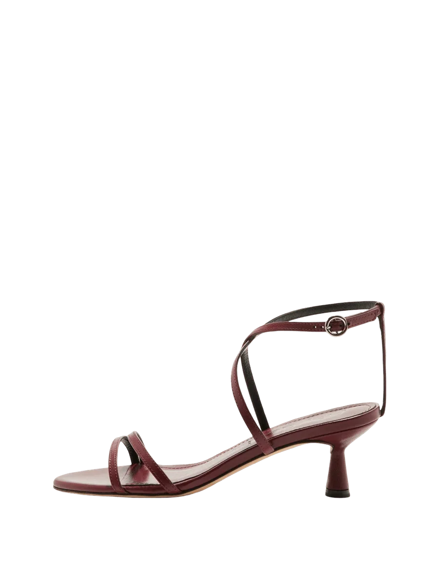 Aeyde Maeve Leather Stiletto Sandals