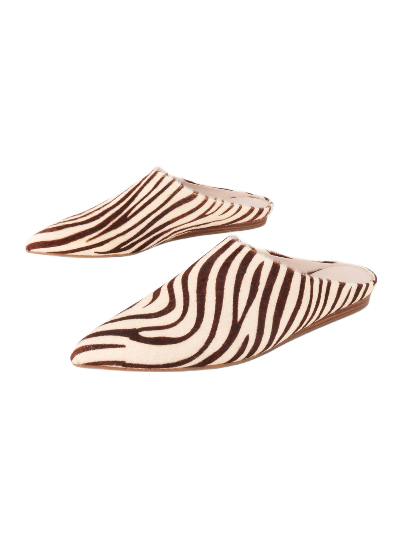 Intentionally Blank Major Cowhide Flat Mule