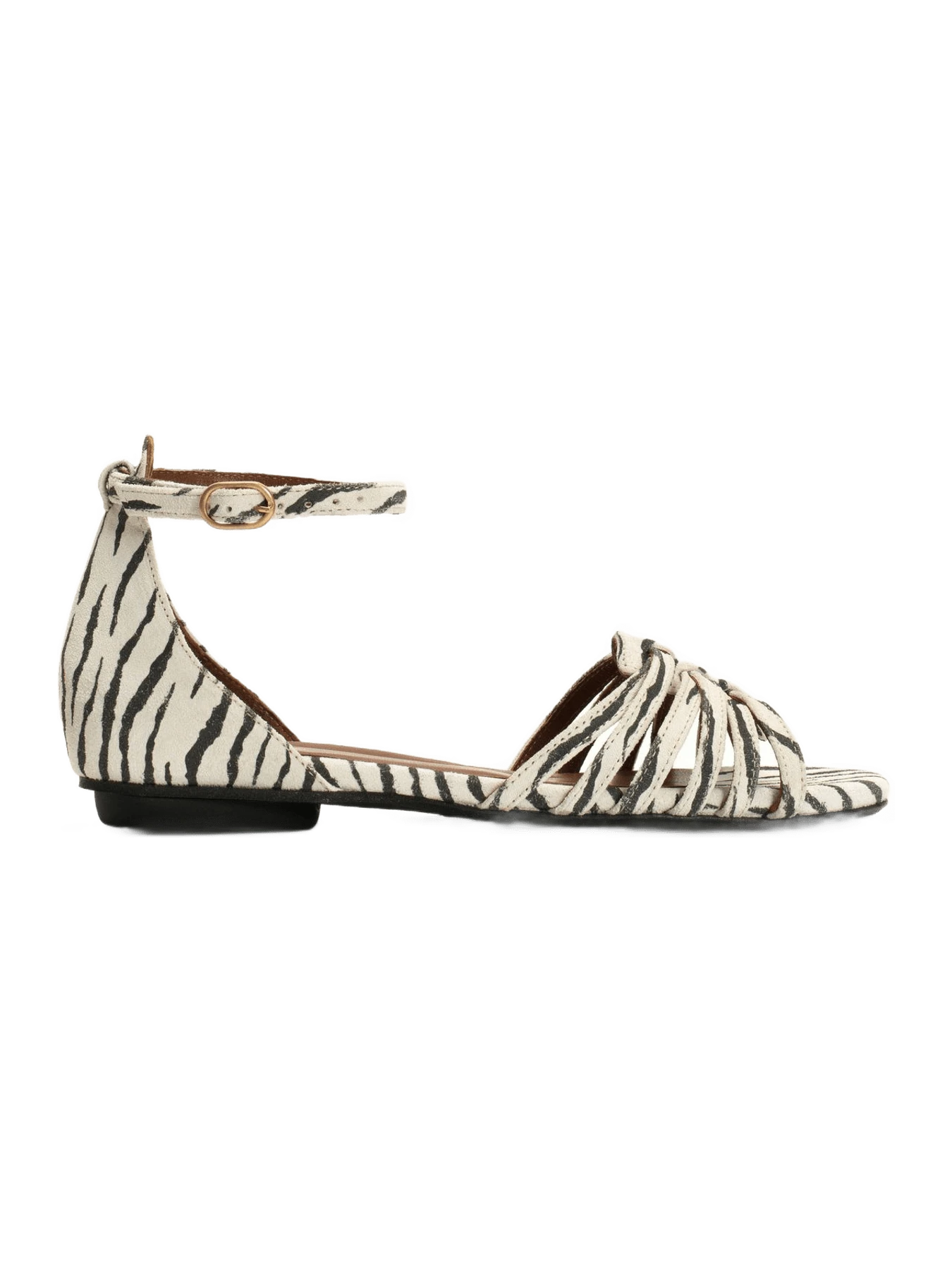 Anonymous Copenhagen Mareike 10 Calf suede print Zebra