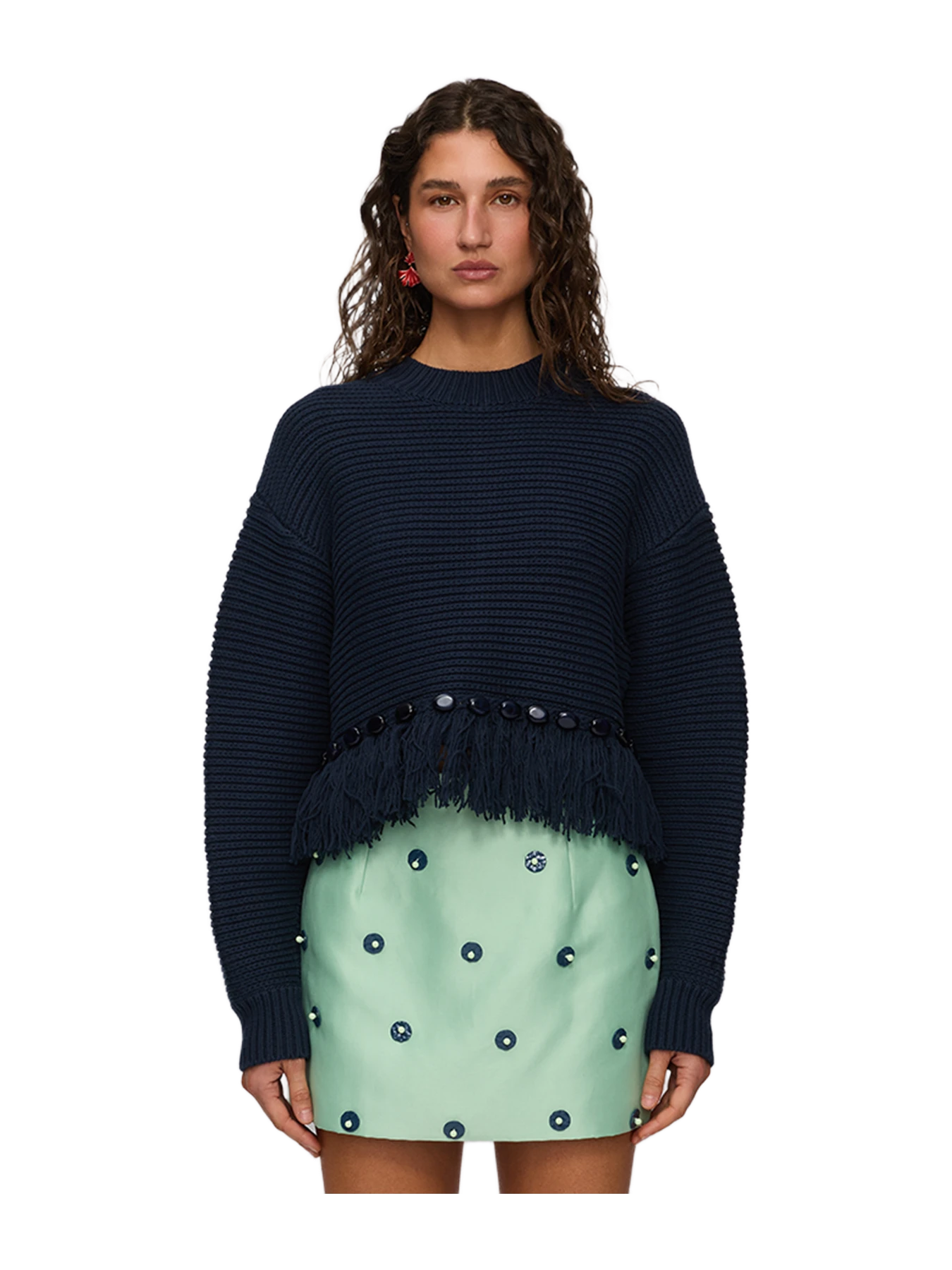The Wolf Gang Marisol Knit Sweater