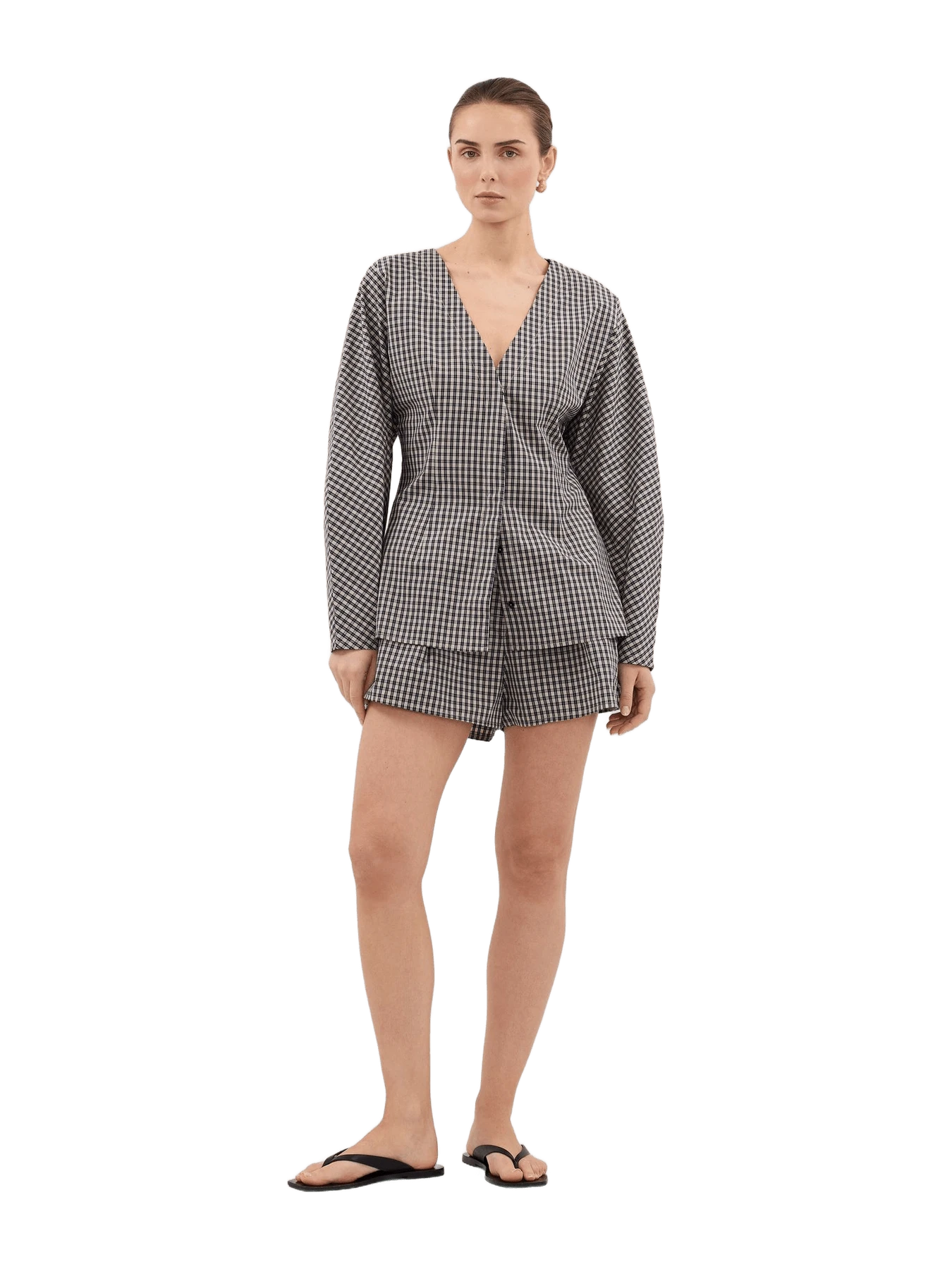 MATILDA INK CHECK SHORT