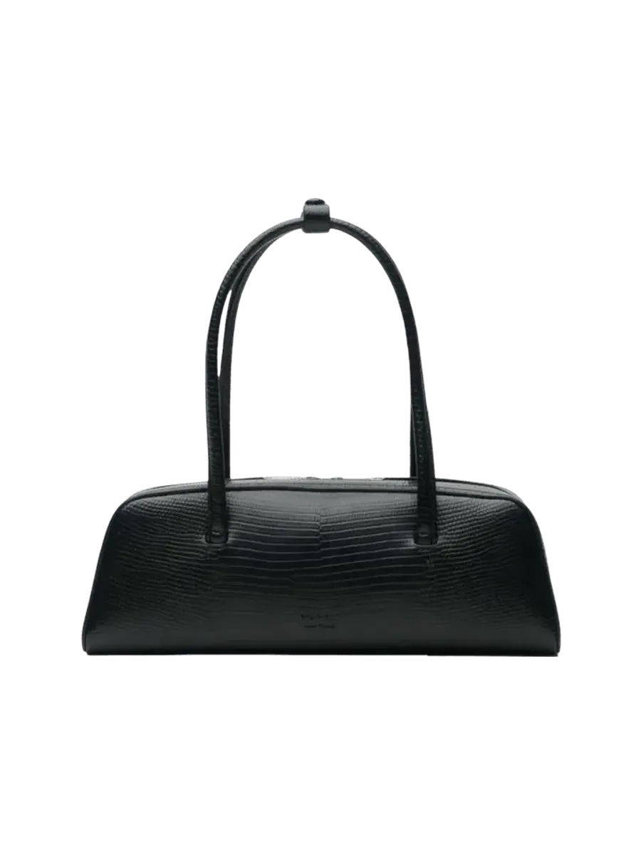 Freja Mercer Bag Black Lizard