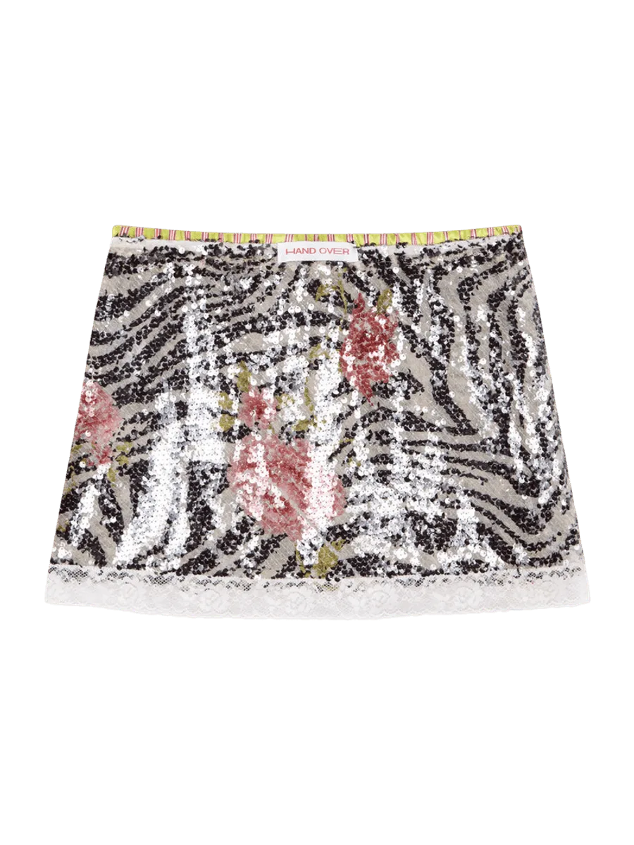 HAND OVER Mini Skirt
