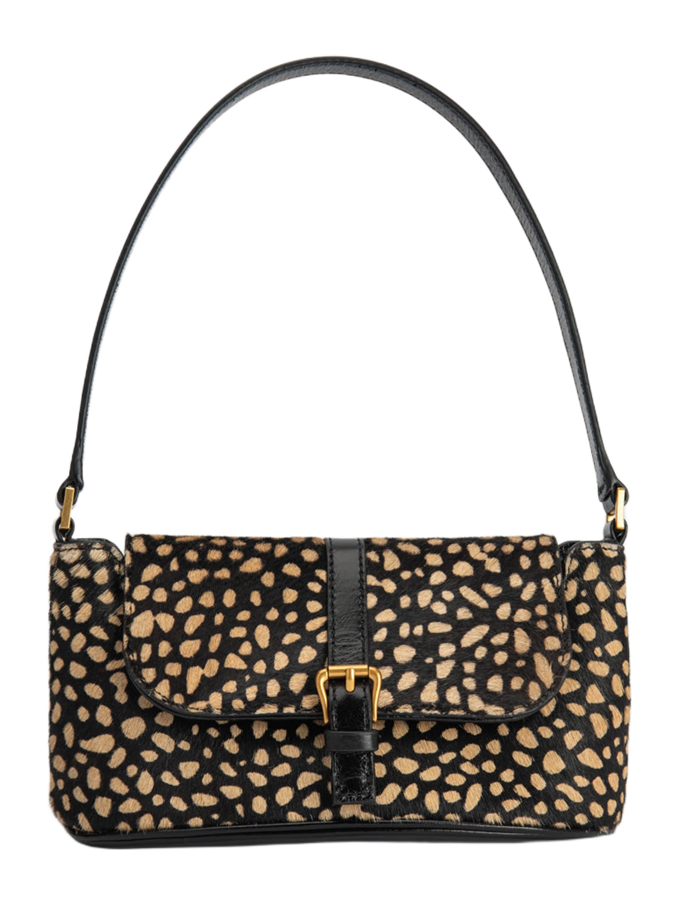 By Far Miranda Baguette Pony Hair Shoulder Bag