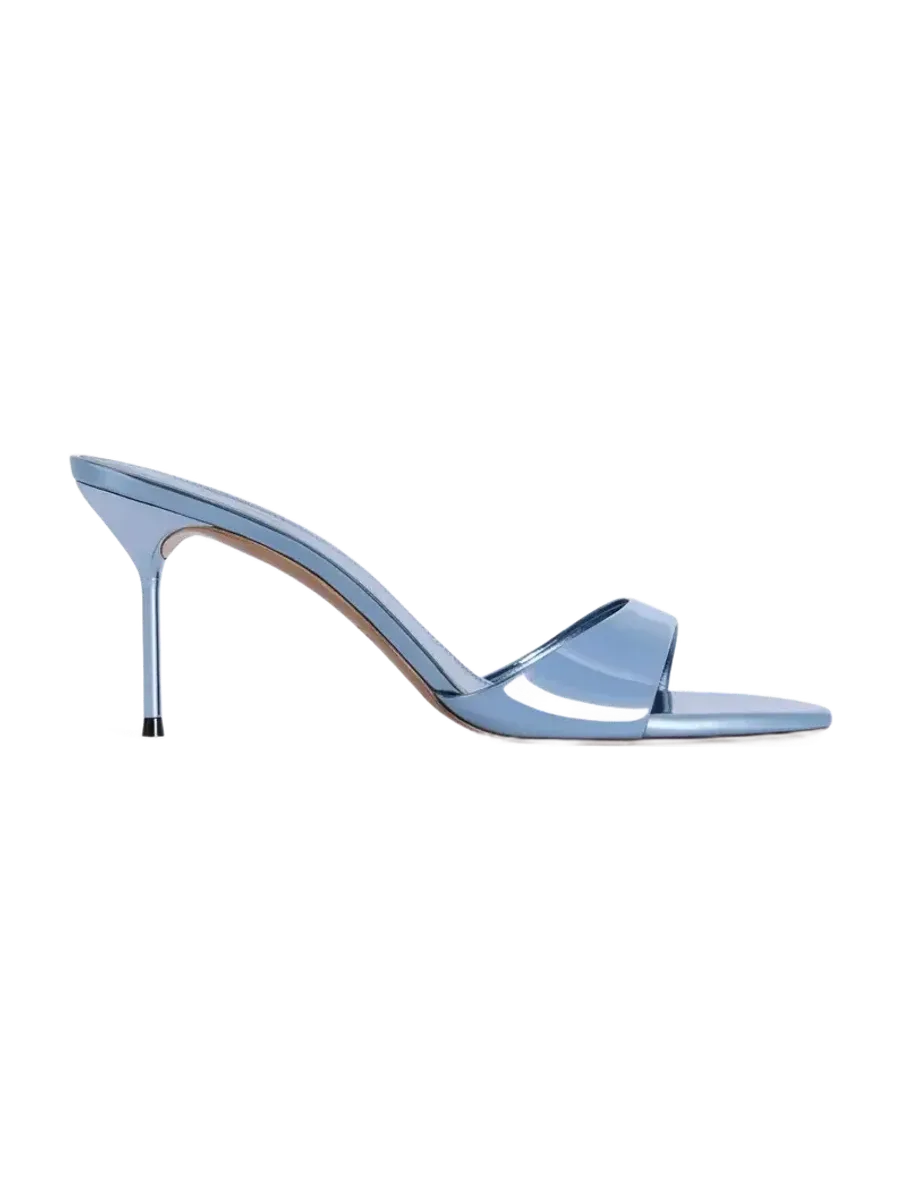 Paris Texas Mirrored leather mule