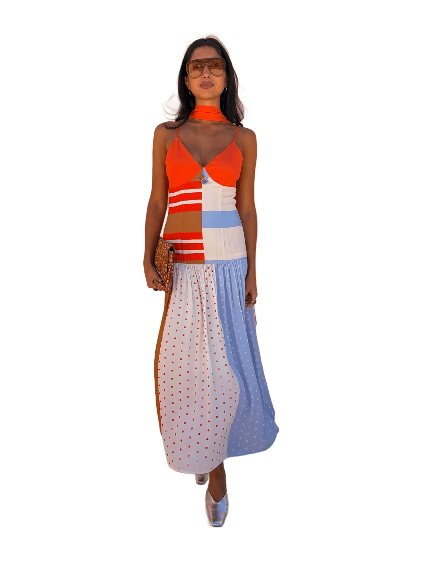 NFD Outlet Multi Stripe Bea Dress