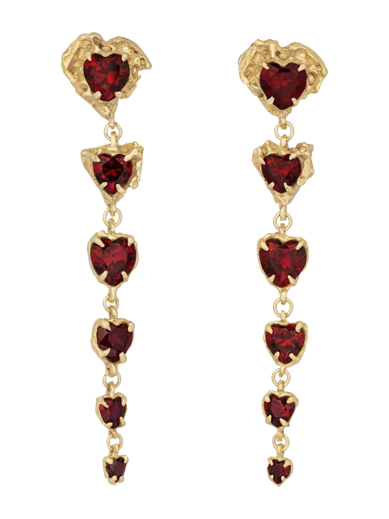 Loveness Lee Nara Ruby Earrings