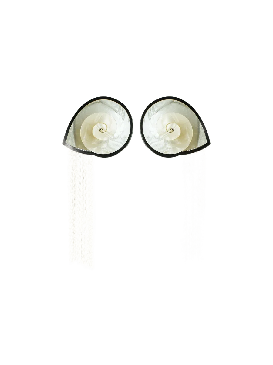 Gissa Bicalho NAUTILUS EARRING