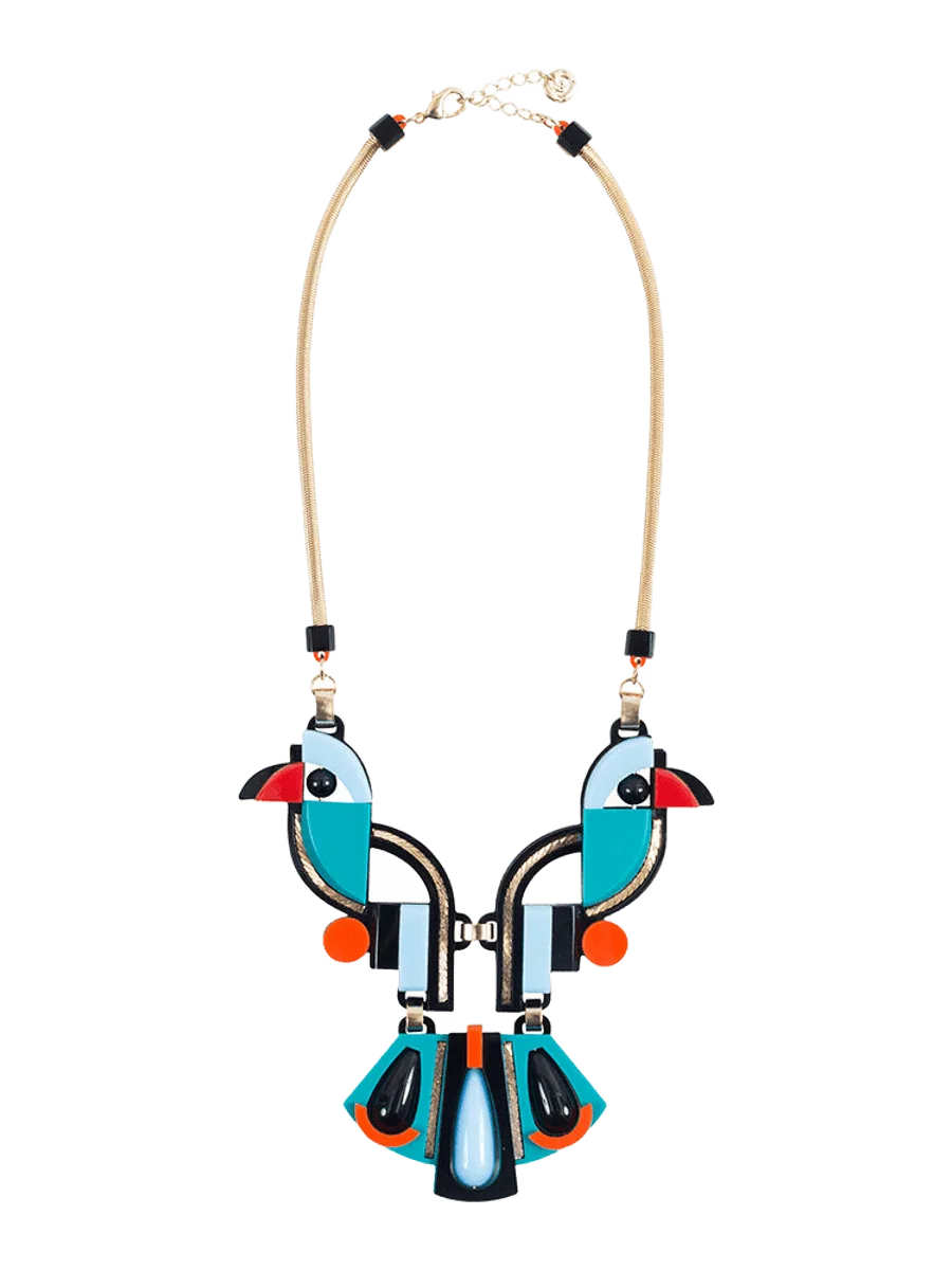 Gissa Bicalho NECKLACE BIRDS