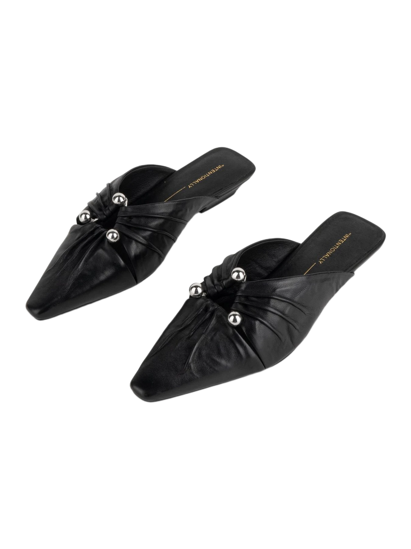 Intentionally Blank Noah Pierced Mule