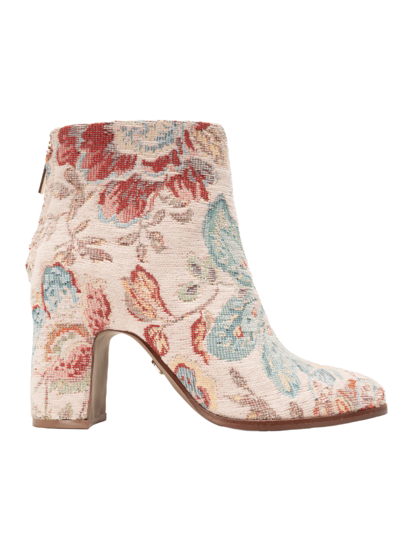 Cecelia New York Noellow Floral Tapestry Bootie