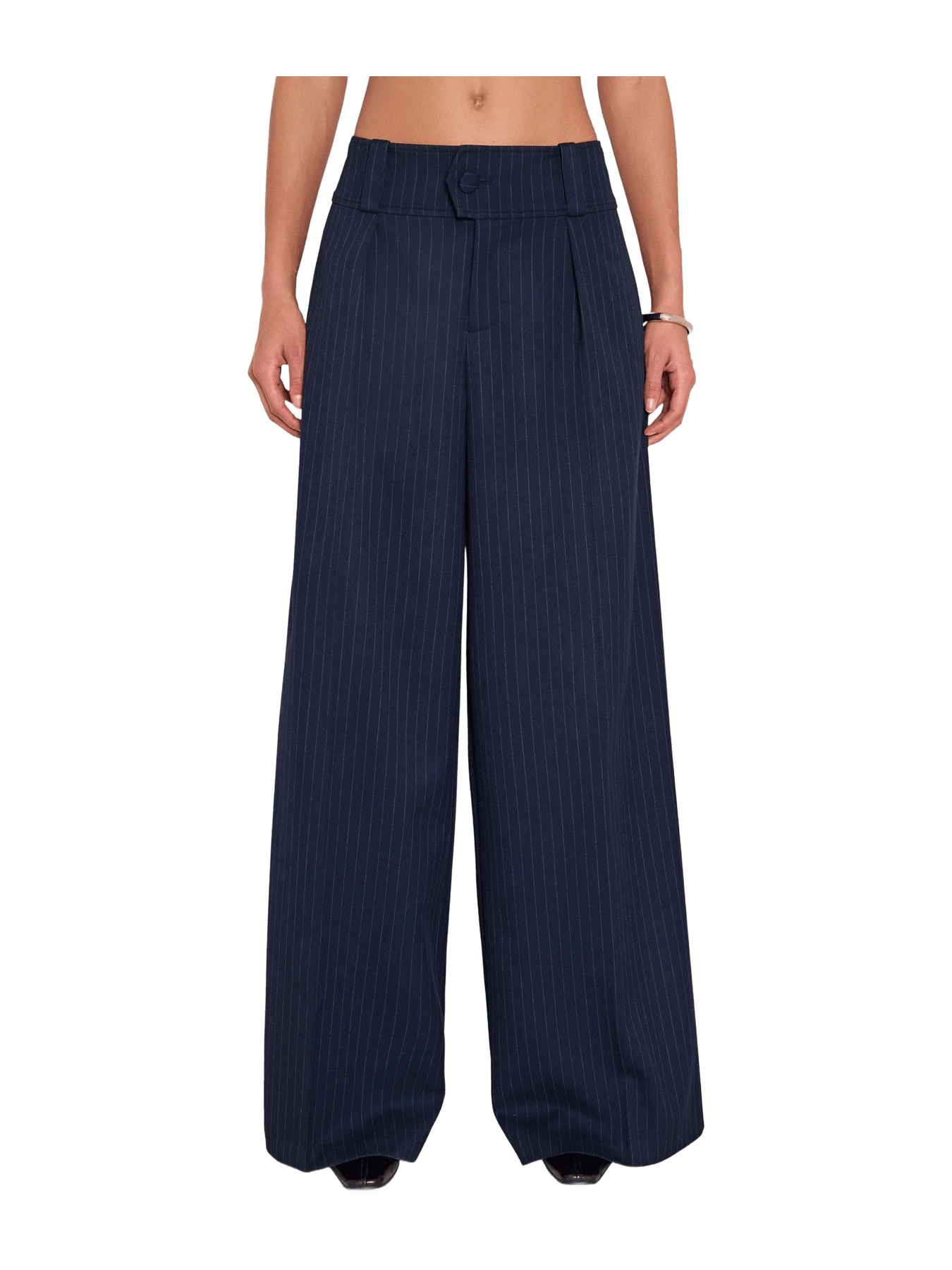 Amanda Uprichard Noho Pants in Manchester Pinstripe