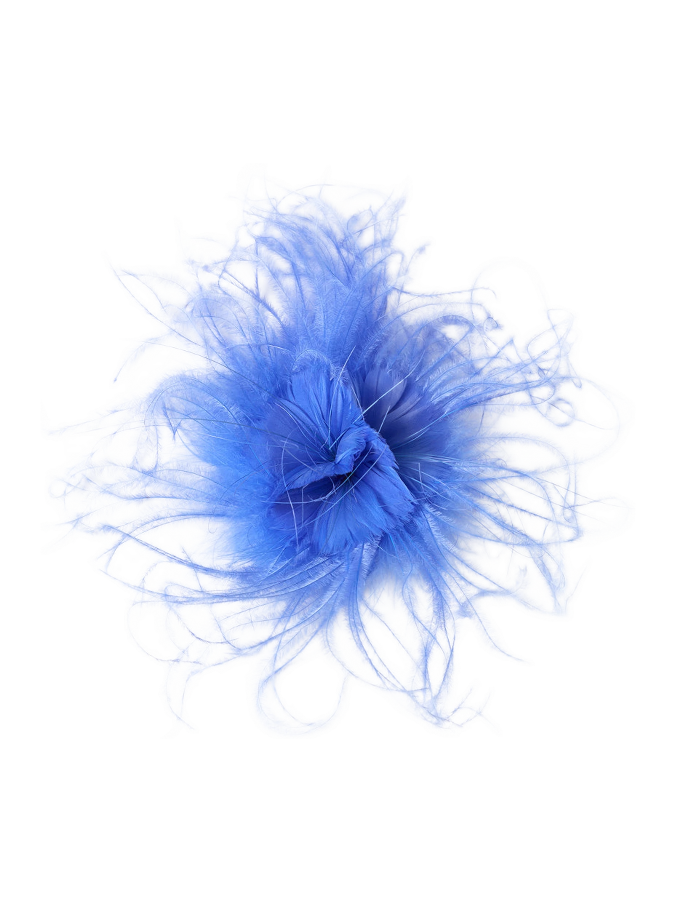 Chan Luu Octo Flower Brooch Blue
