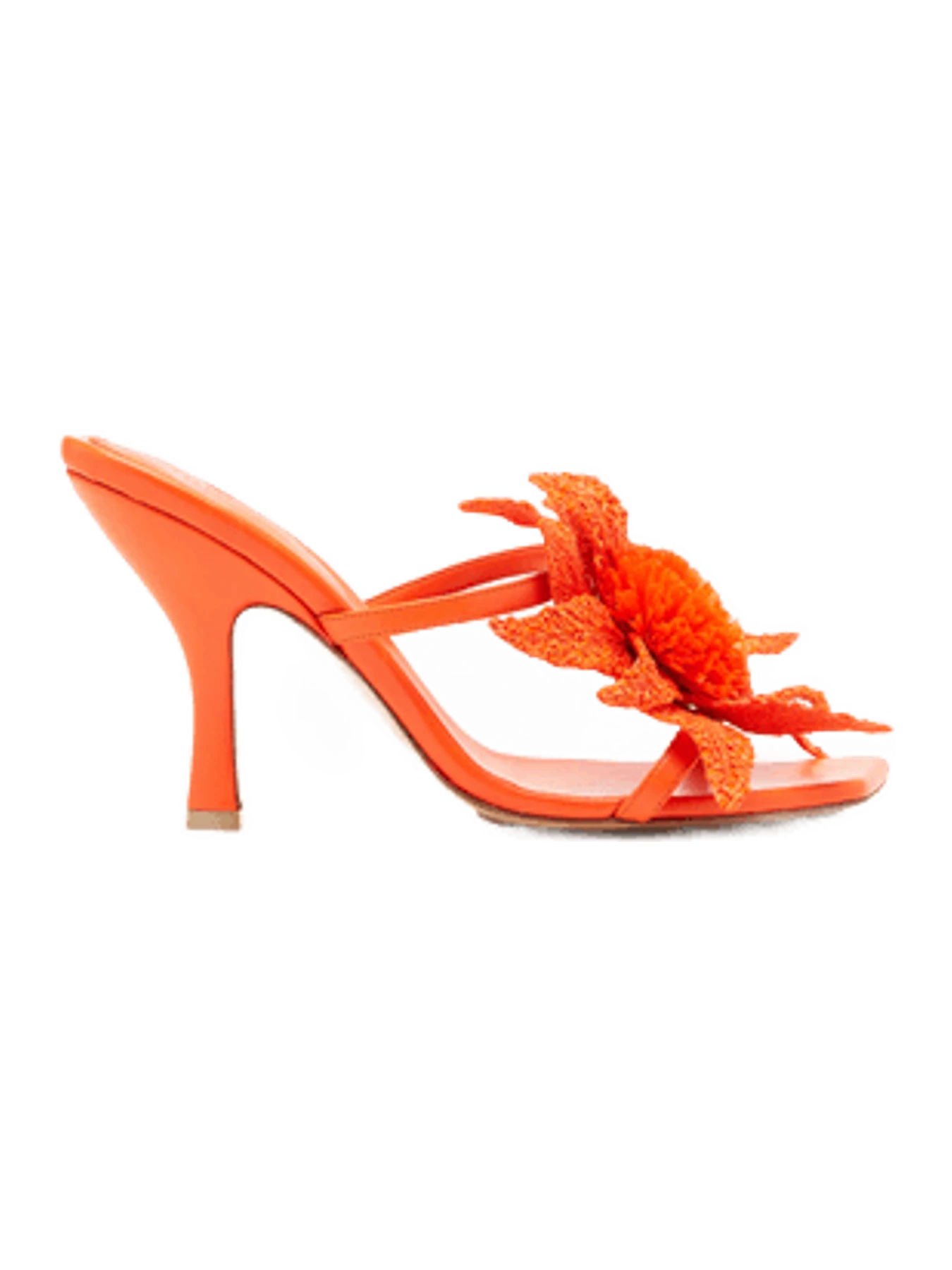 Bottega Veneta Adam Flower-Detailed Leather Sandals