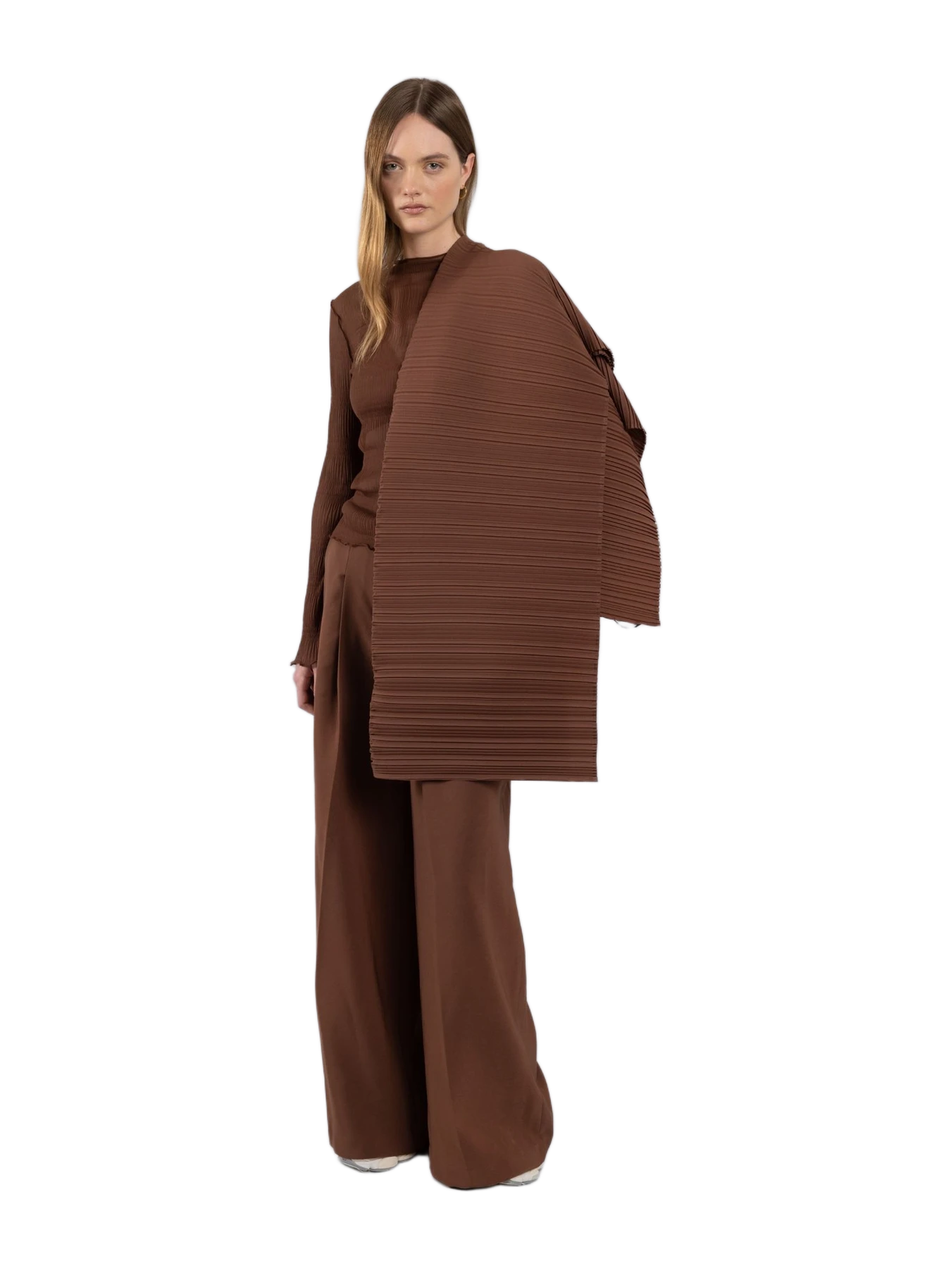 ESTHÉ Oversize Pleated Scarf • Esthe