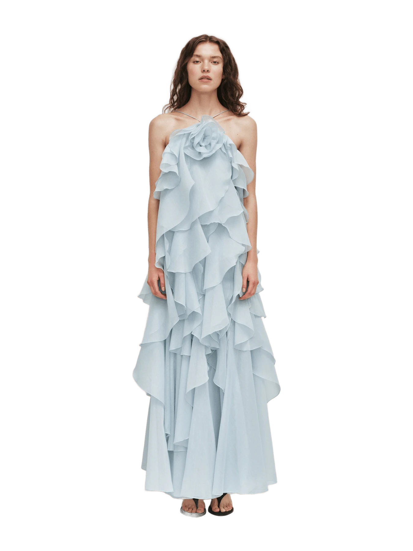 Aje Pandorea Layered Maxi Dress