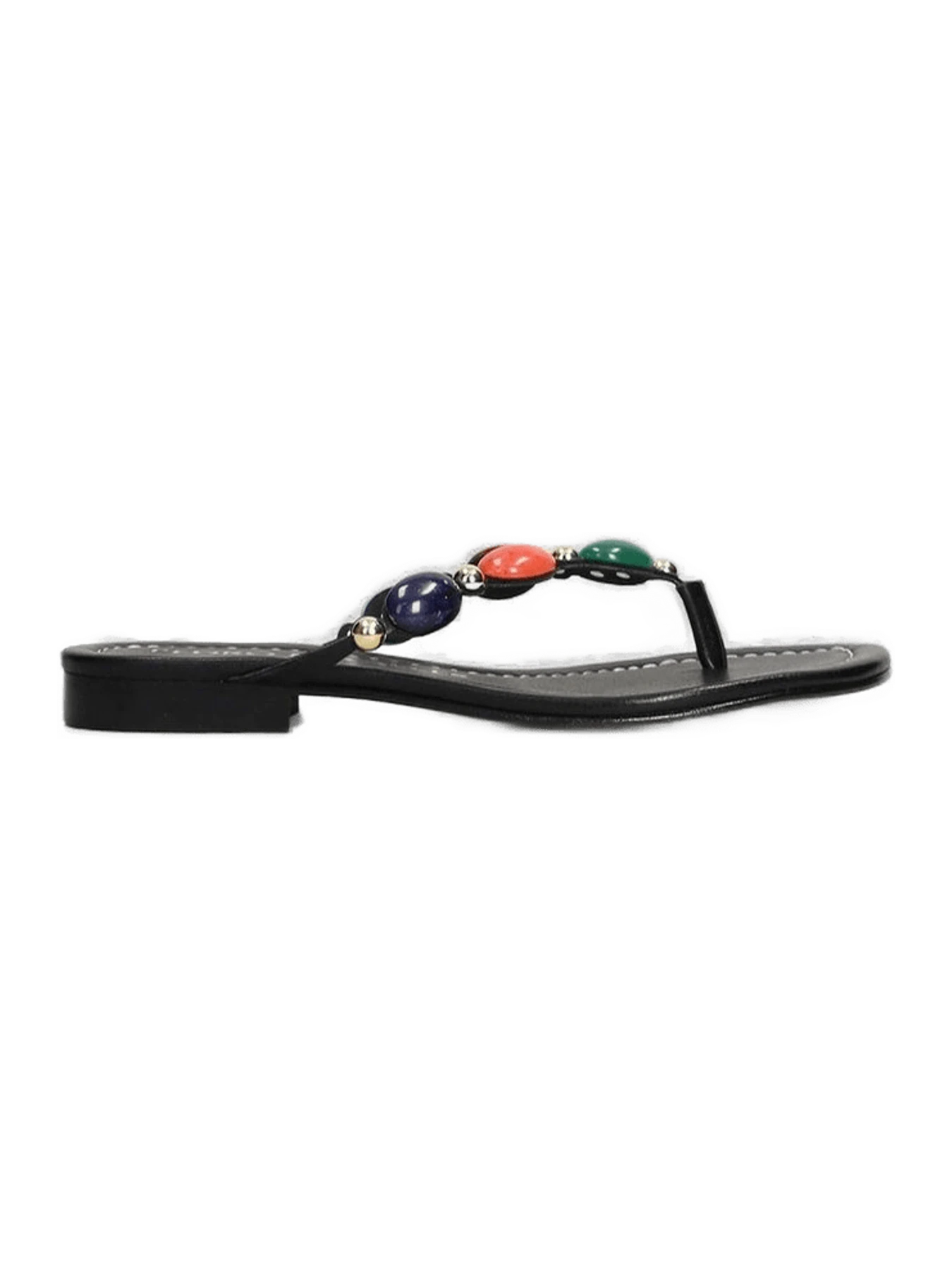 Pedro Miralles Londa Metallic Flat Sandals