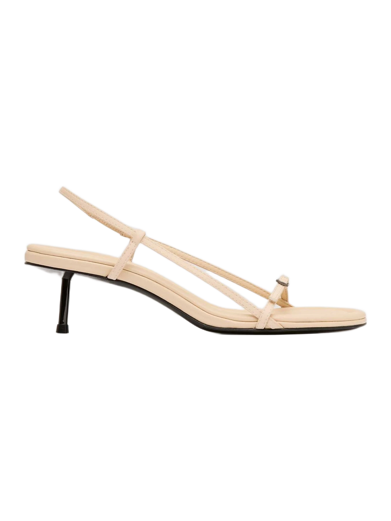 St. Agni Petit Belt Sling Back Heel - Pink Salt