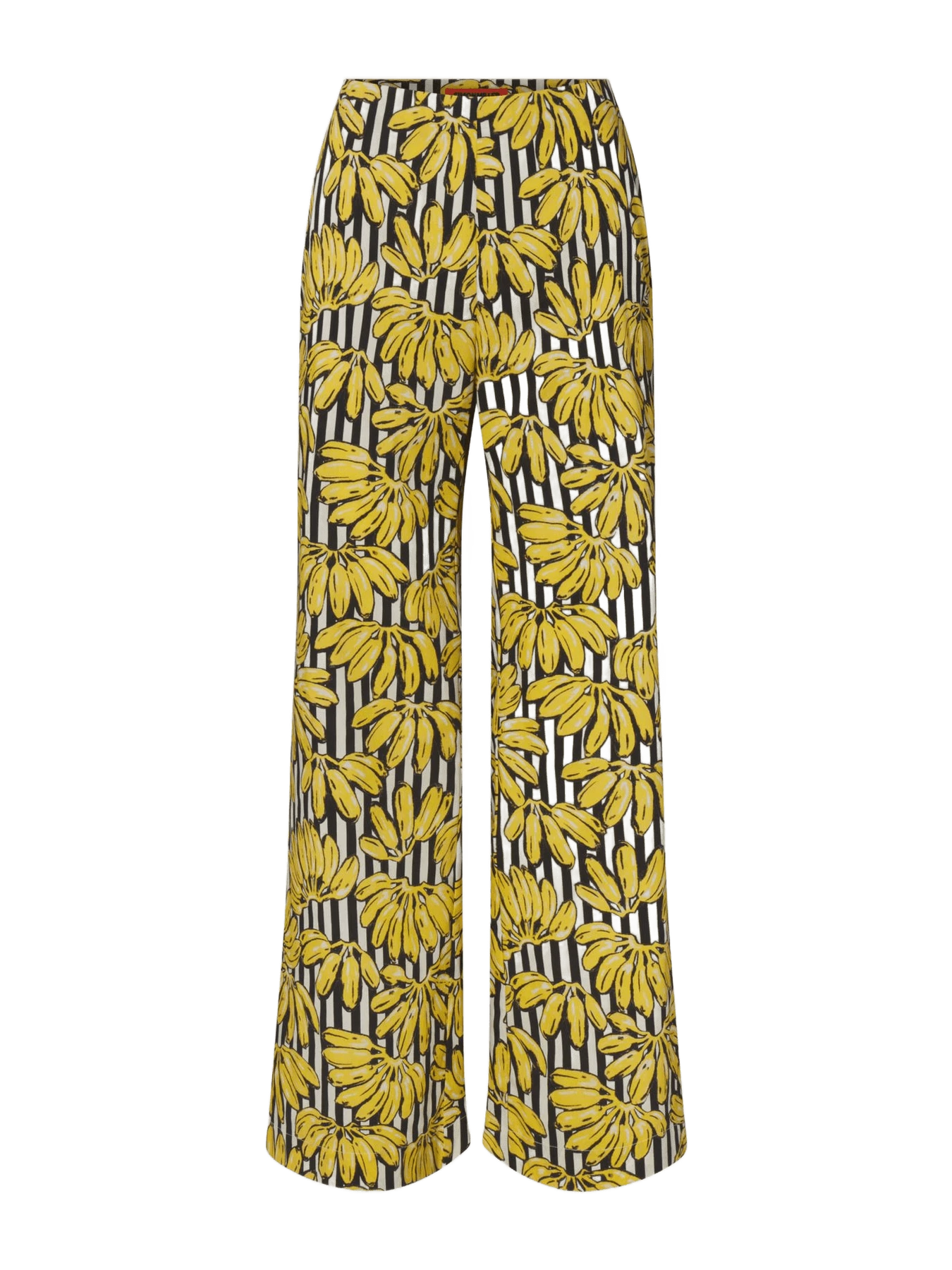 Simon Miller Pia Poplin Pant in Banana Stripe