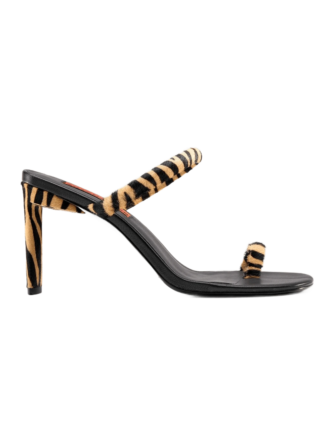Simon Miller Pipe Heel In Brown Zebra