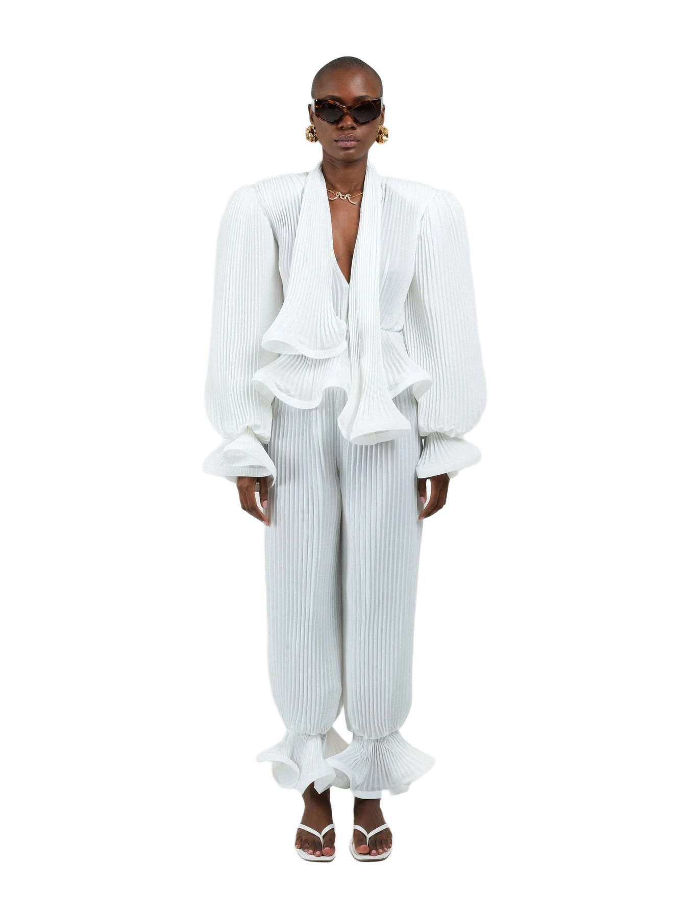 Rowen Rose Pleated Balloon Pants