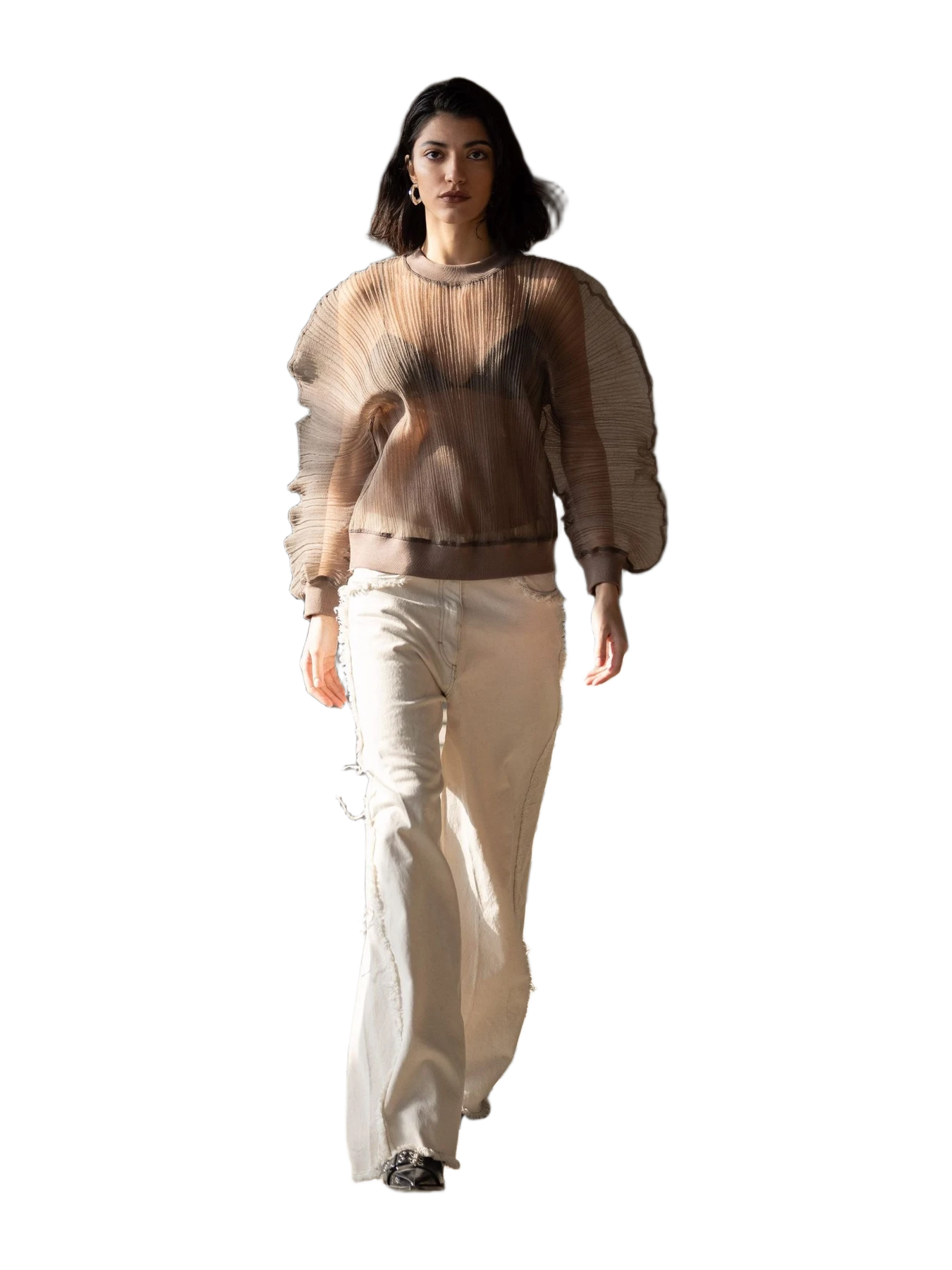 ESTHÉ Pleated Organza Top • Esthe