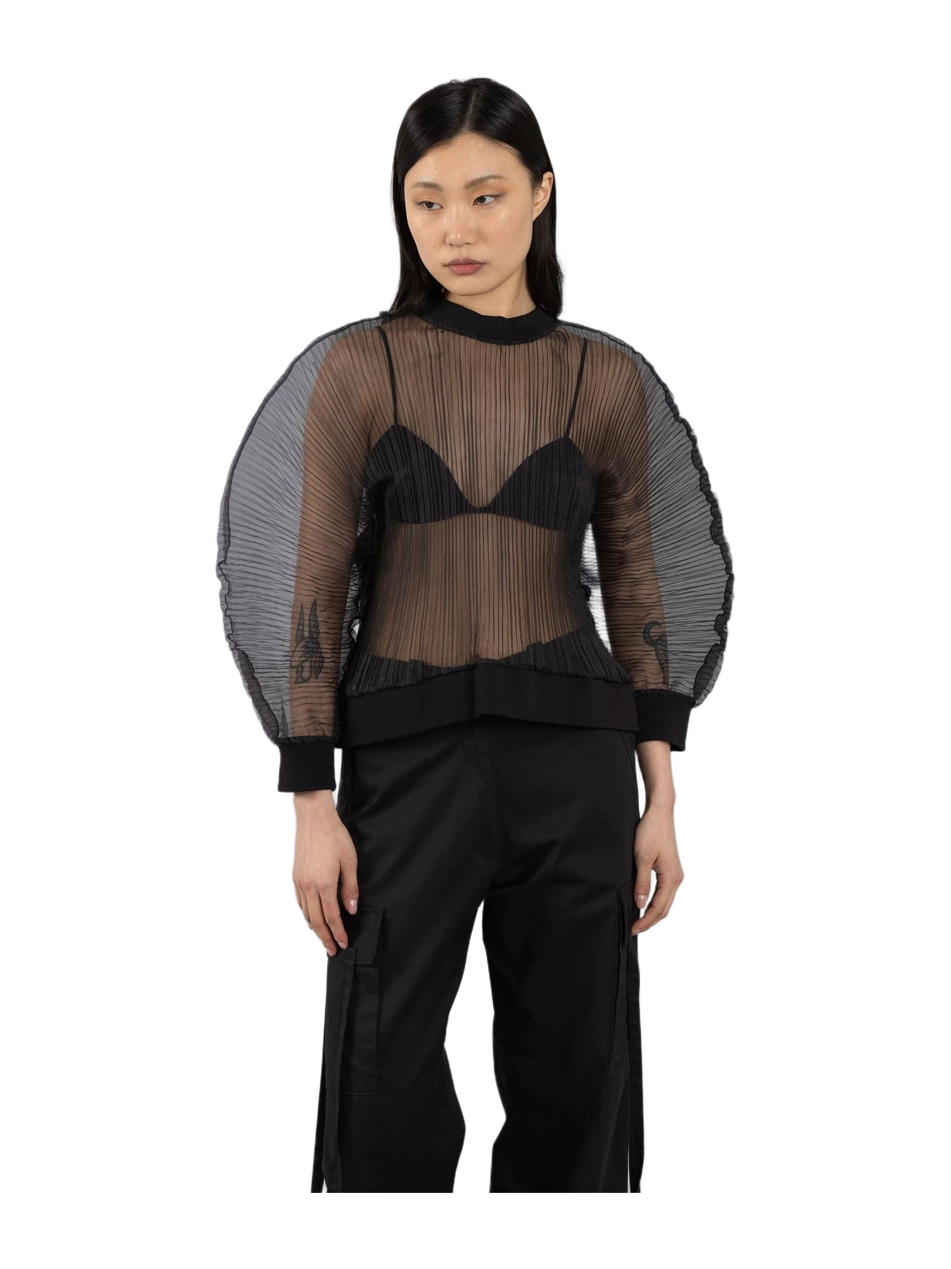 ESTHÉ Pleated Organza Top • Esthe
