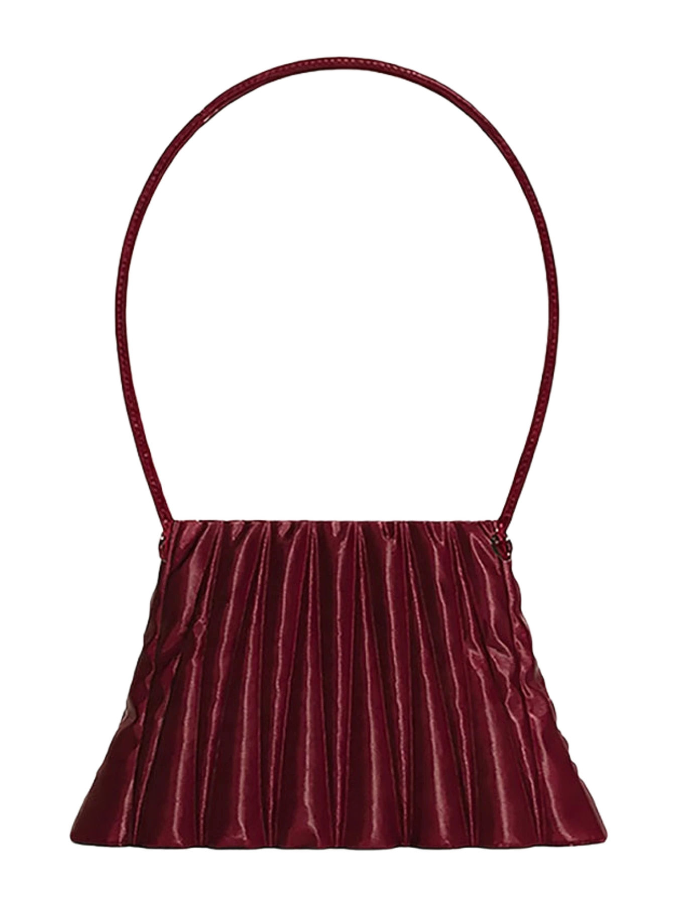 TOUCHLESS PLUM LIQUID TREASURE SHOULDER BAG