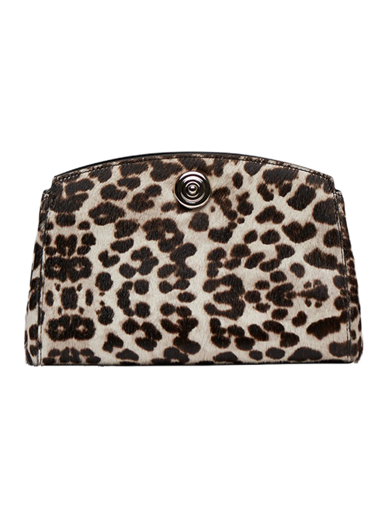 Liffner Pushlock Clutch Snow Leopard