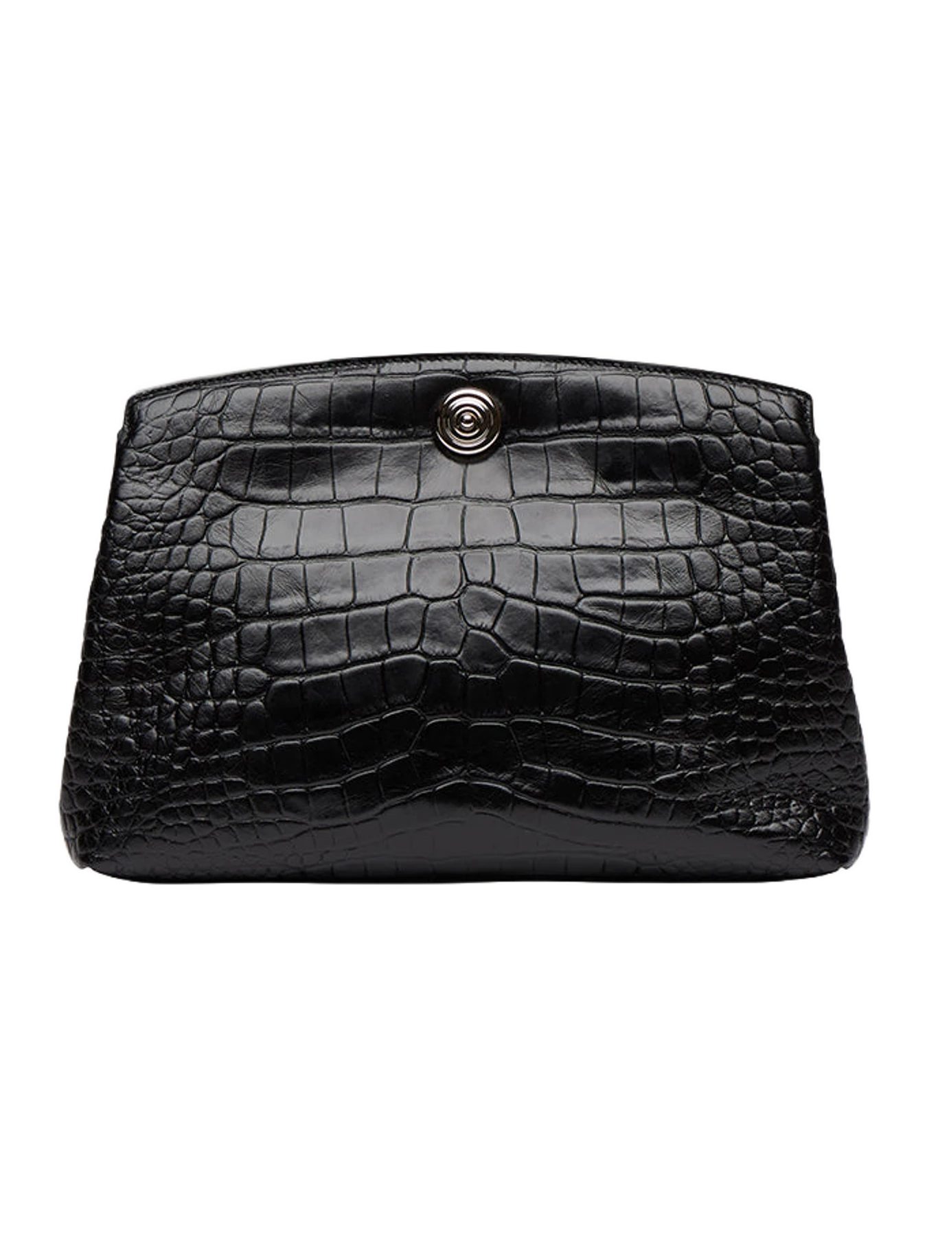 Liffner Pushlock Pouch Black Croc