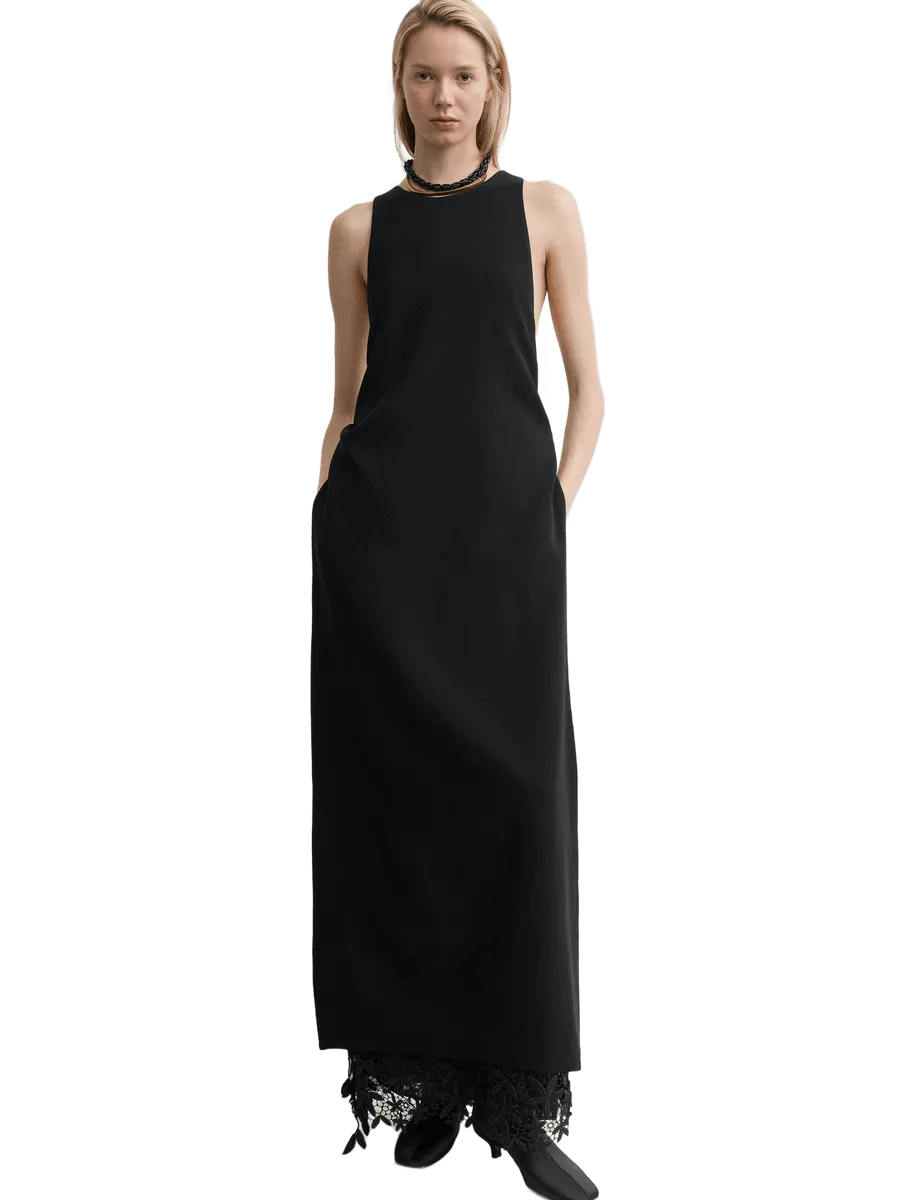 Totême Racerback dress black