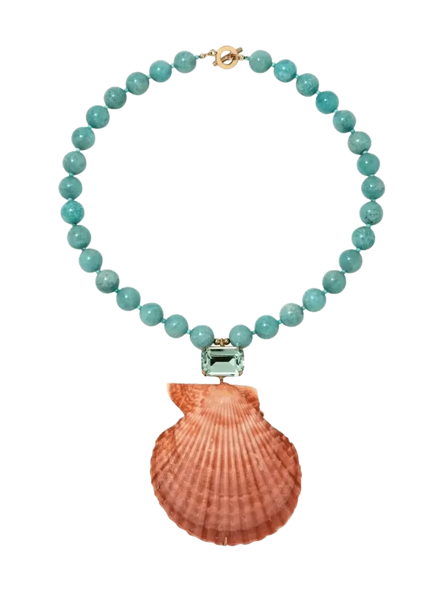 Jennifer Behr Roma Necklace -- Turquoise
