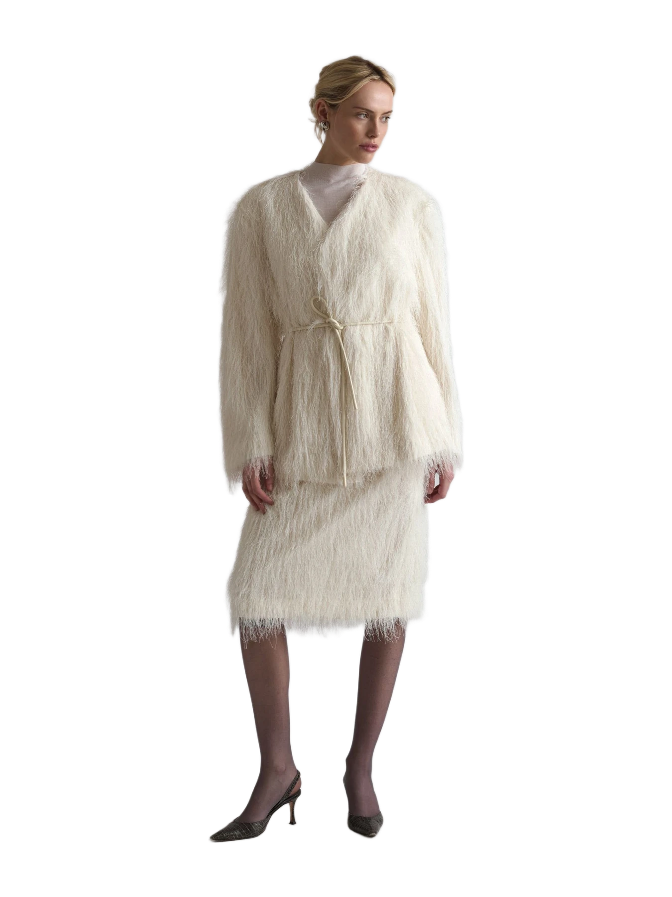 Centre Piece Rowan Fringe Jacket