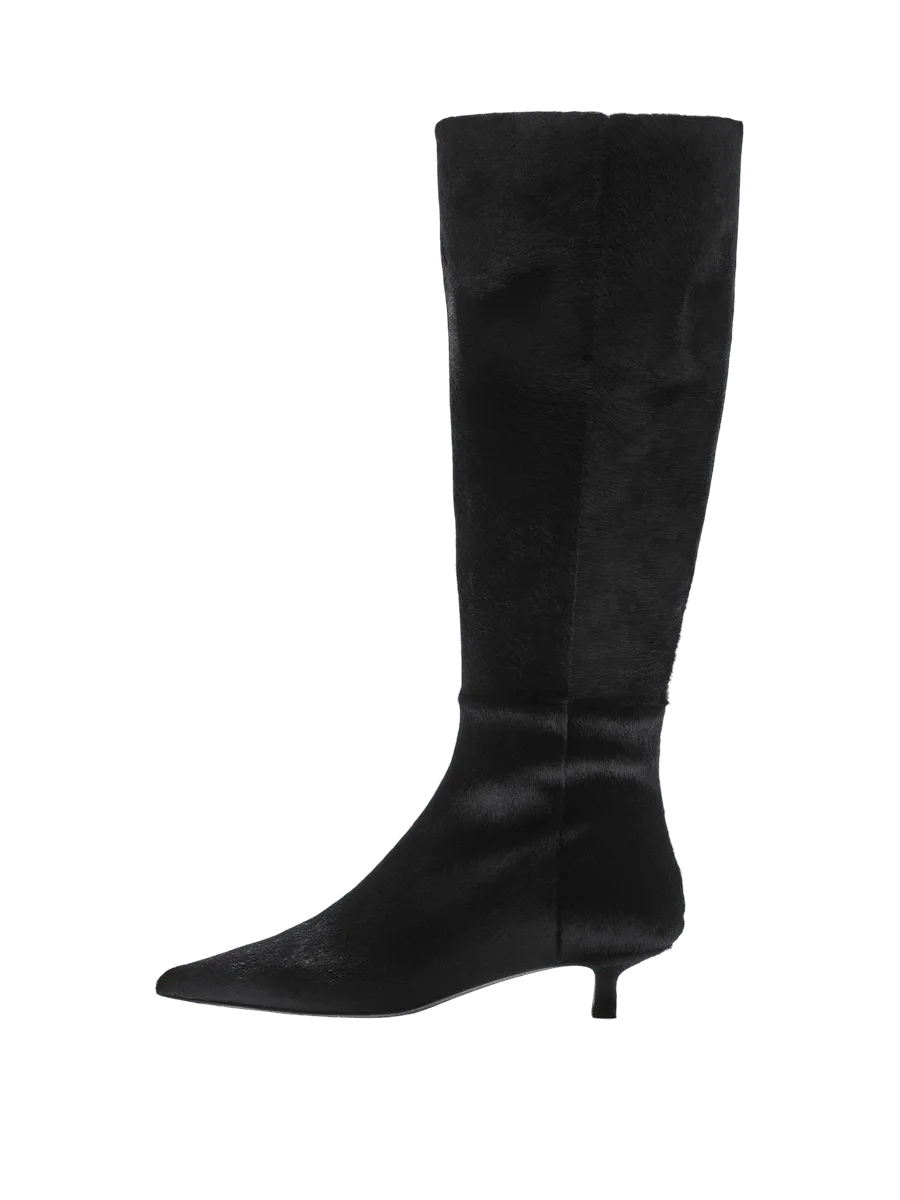 Aeyde Sabrina Pony Hair Black