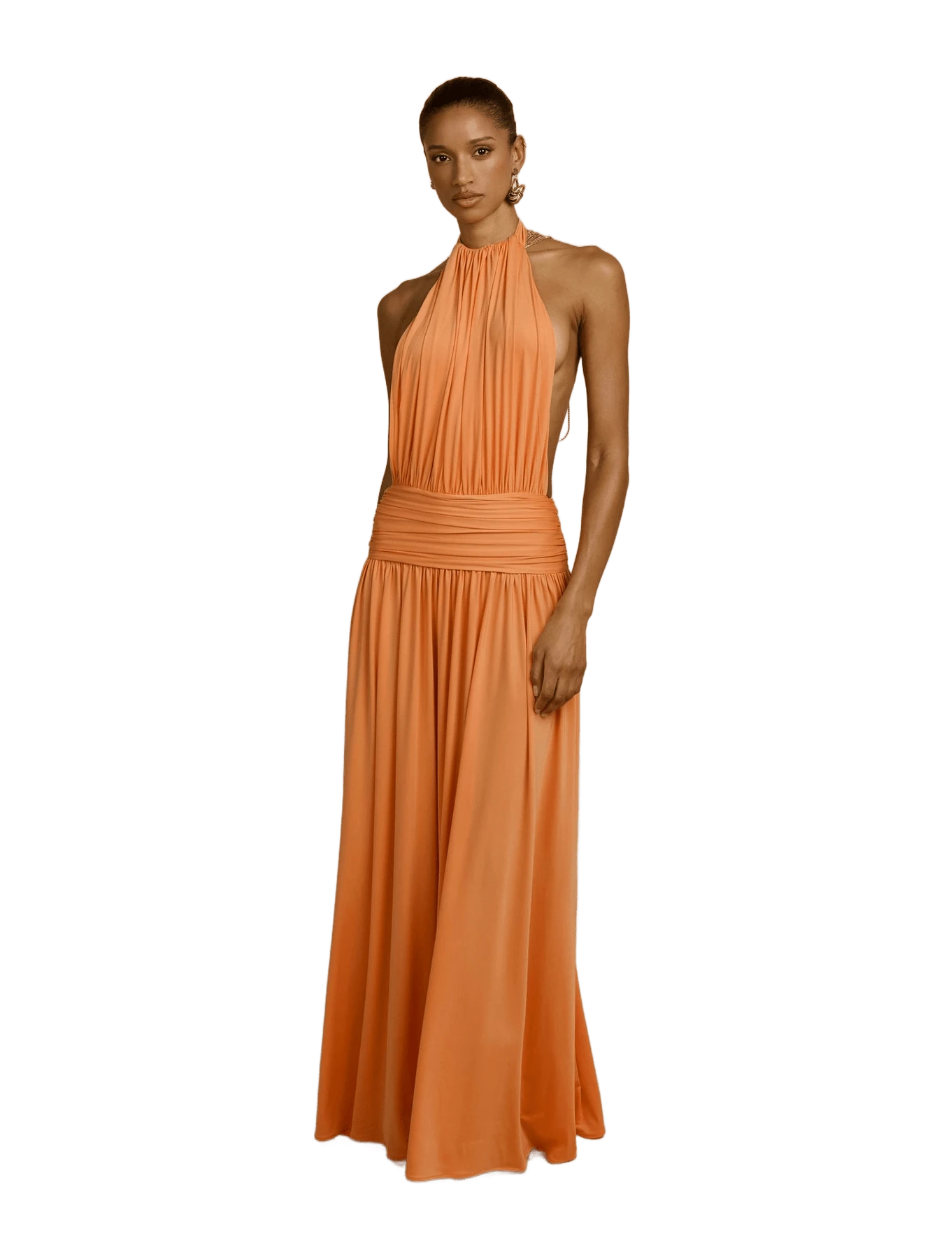 Arcina Ori SANTINA DRESS TANGERINE