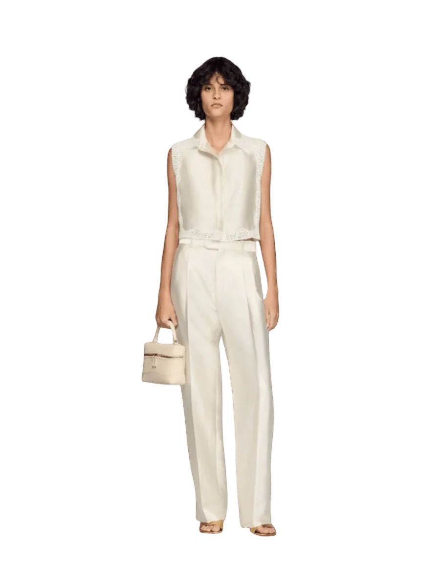 Sandro Satin Trousers