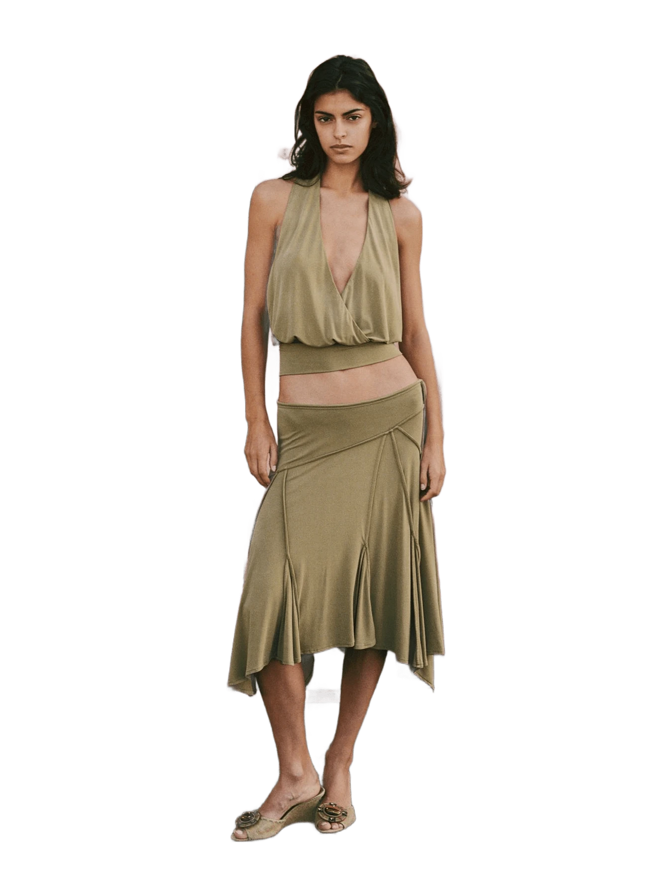Sharni Skirt | Olive