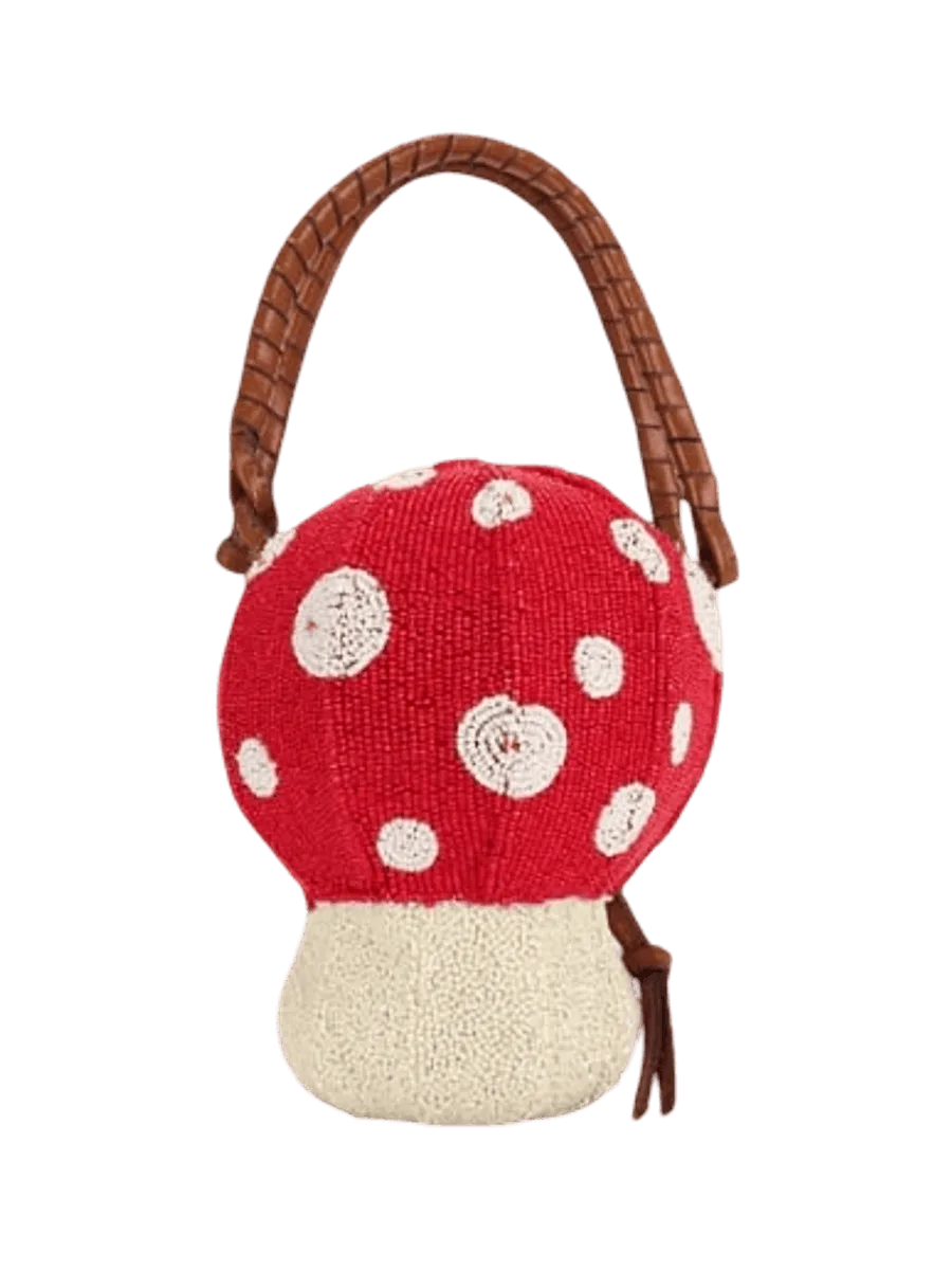 Staud Shroom Beaded Bag
