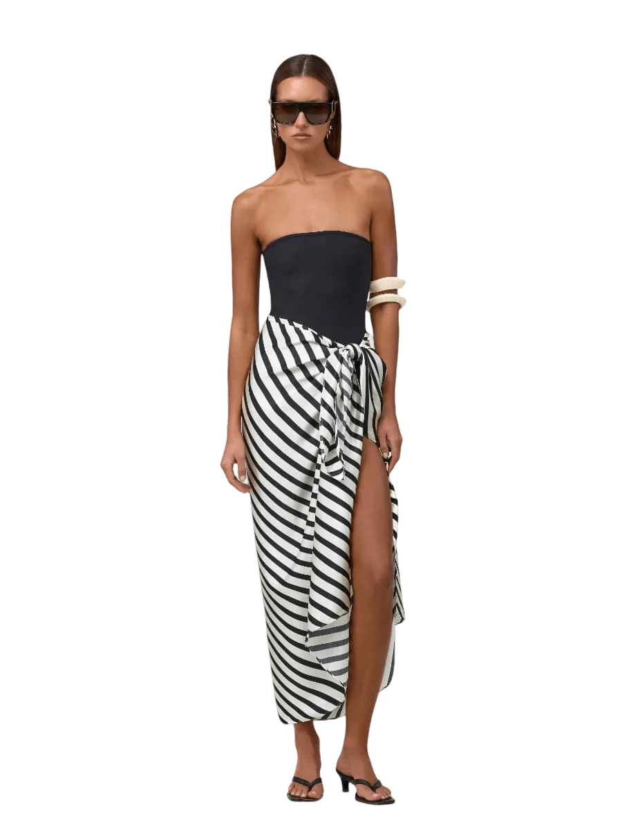 Same Silk Sarong (Diagonal Stripe)