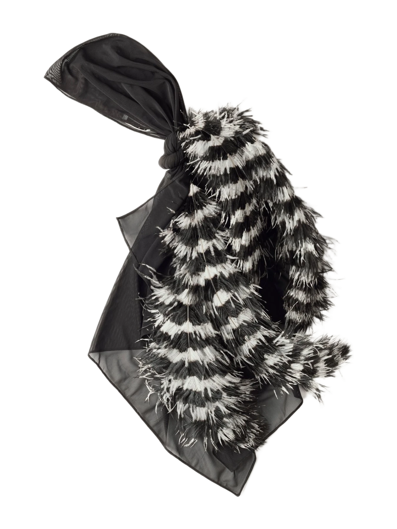 Fancì Club Sly Feather Headscarf
