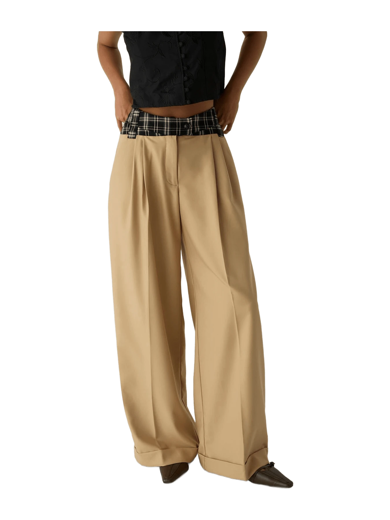Laagam Smith Sand Tailored Pants